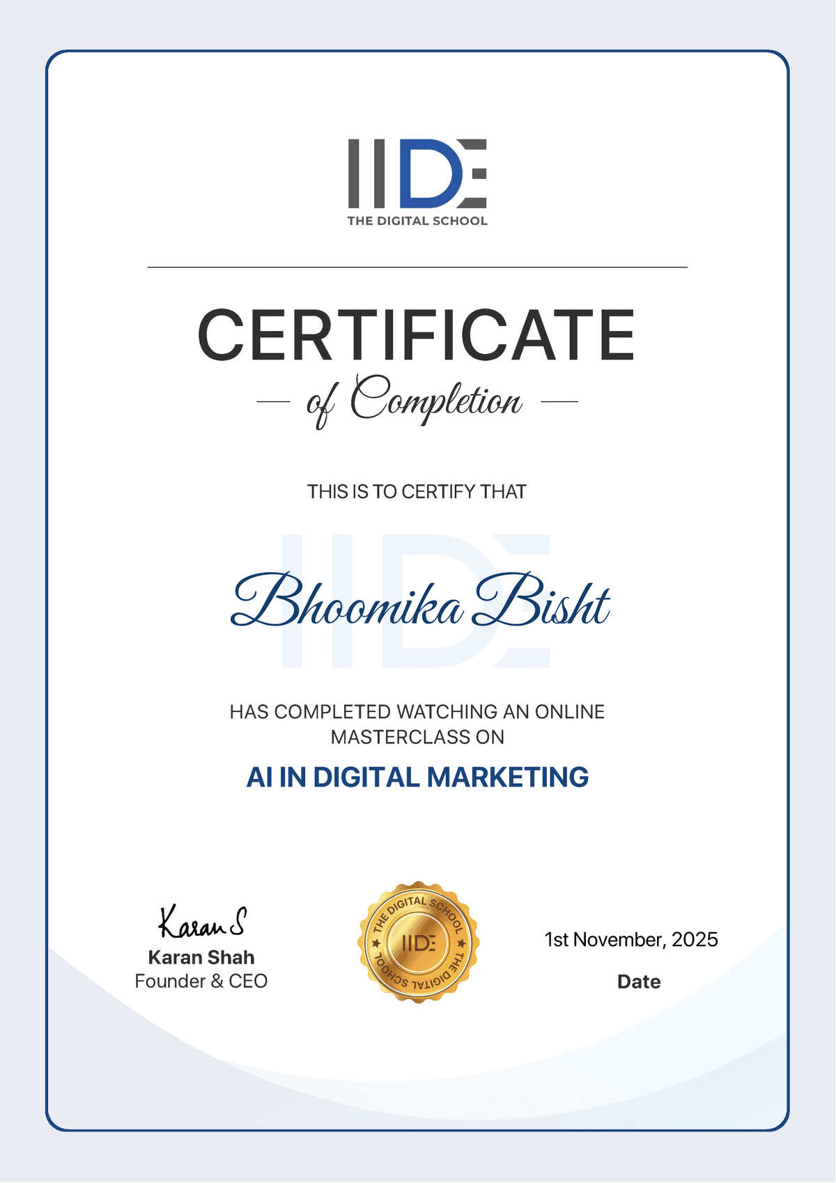 AI In Digital Marketing