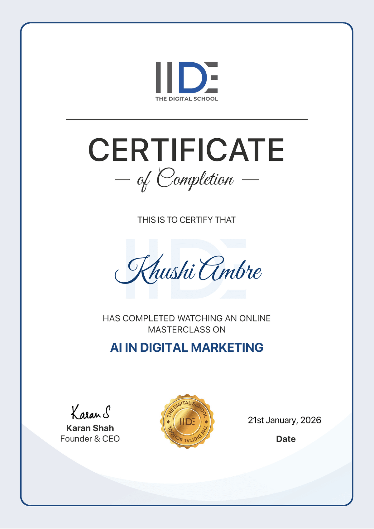AI In Digital Marketing