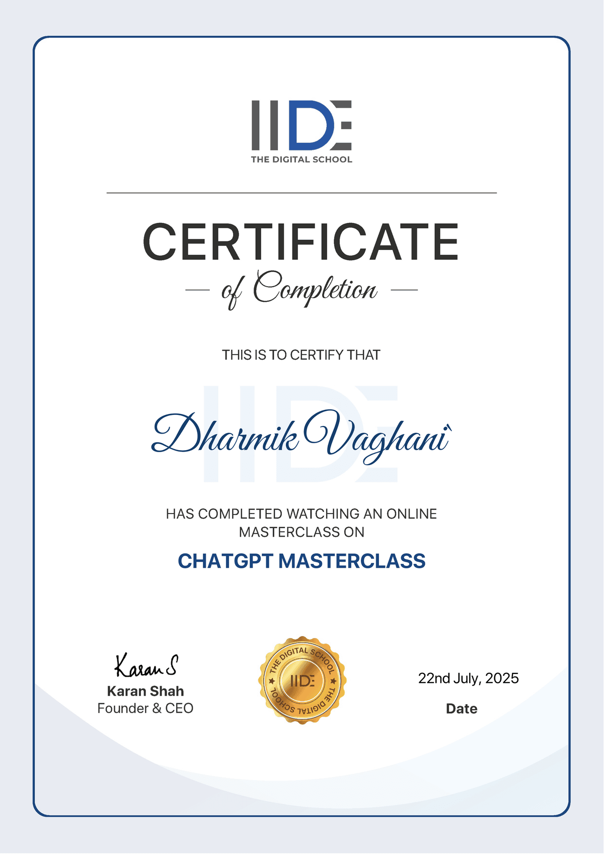 ChatGPT Masterclass