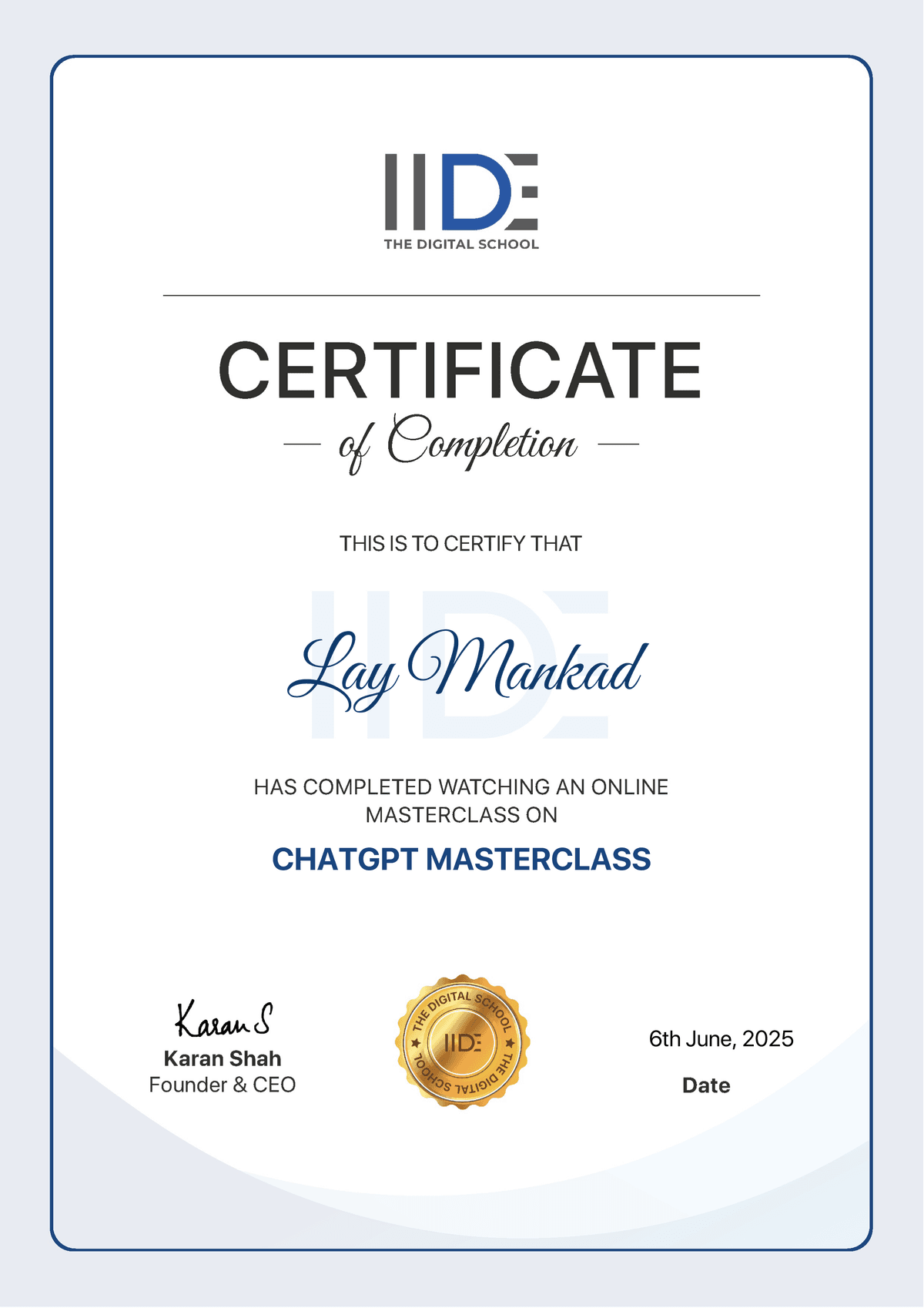 ChatGPT Masterclass