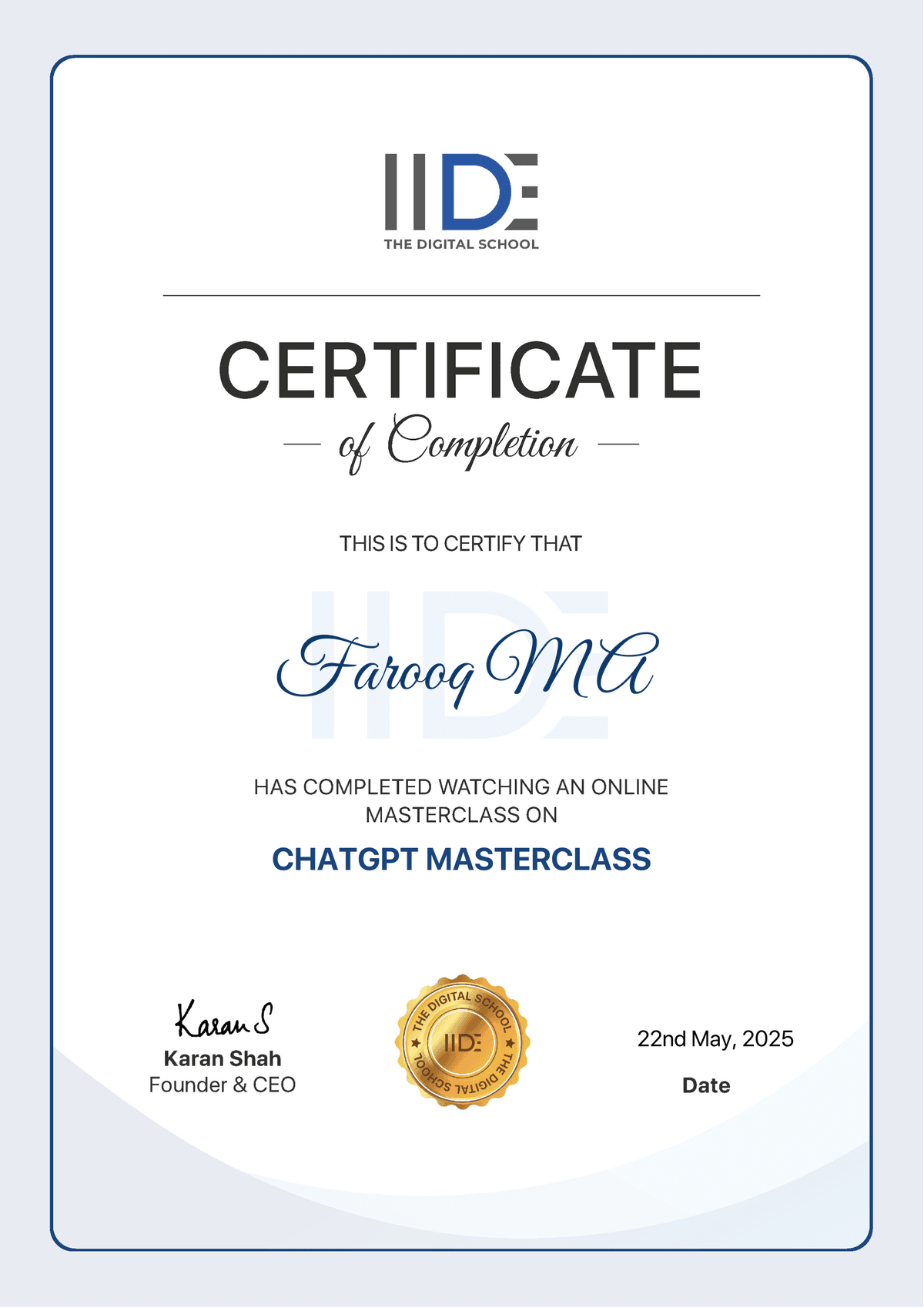 ChatGPT Masterclass