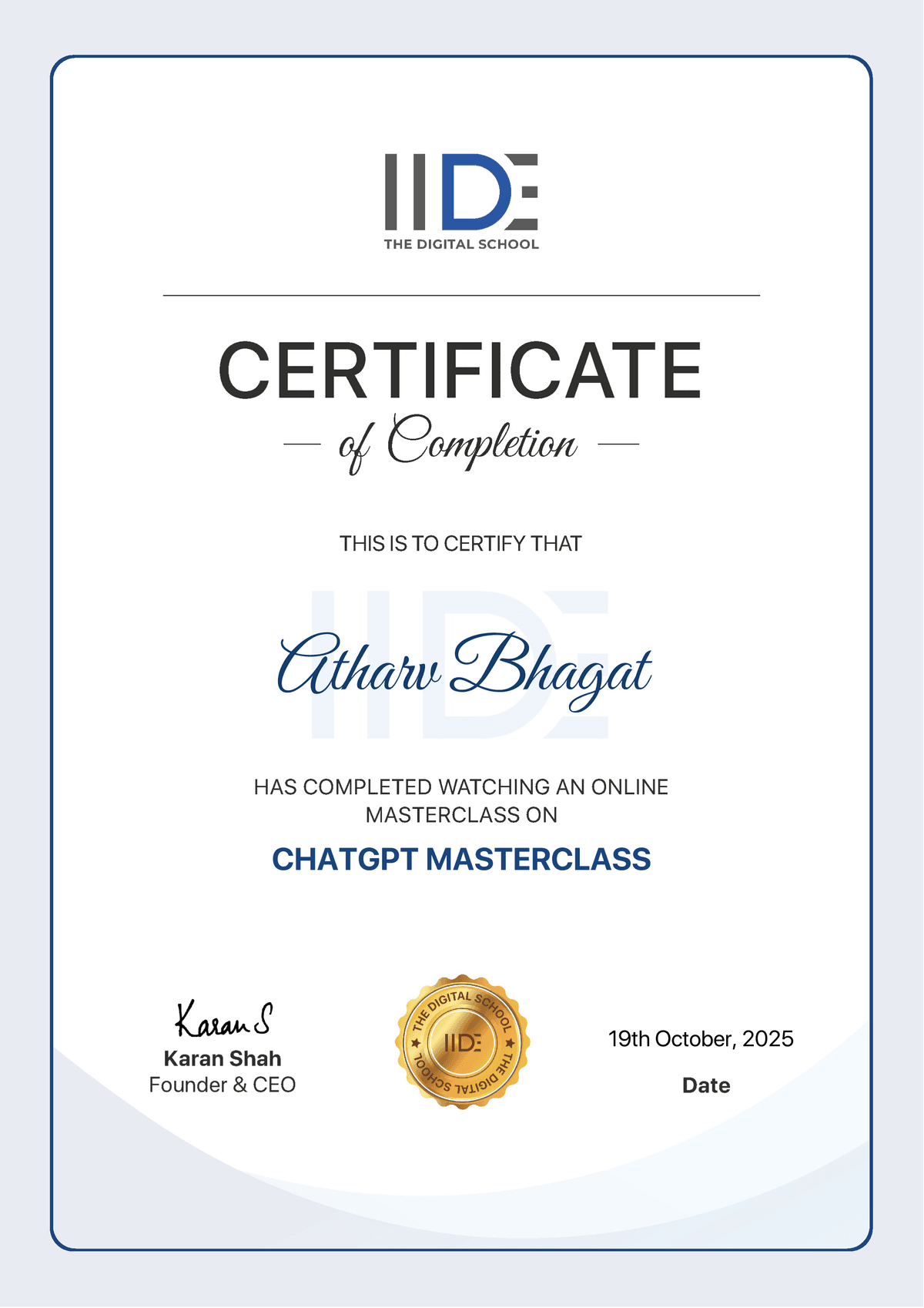 ChatGPT Masterclass
