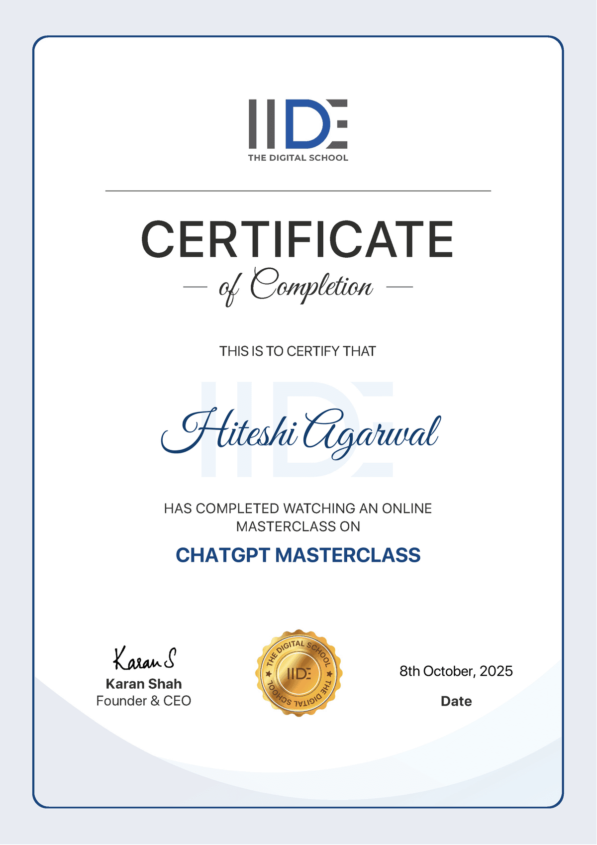ChatGPT Masterclass