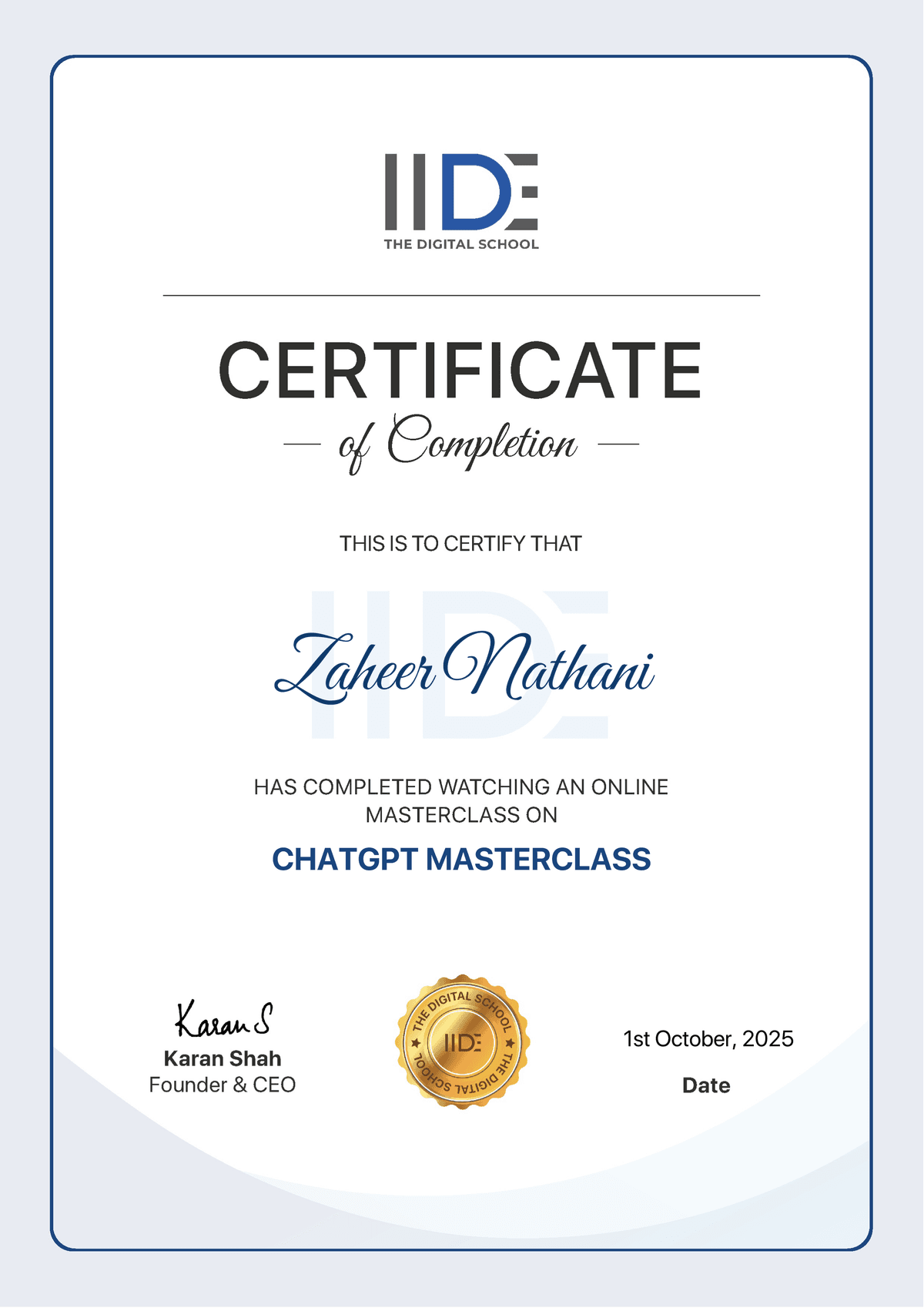 ChatGPT Masterclass