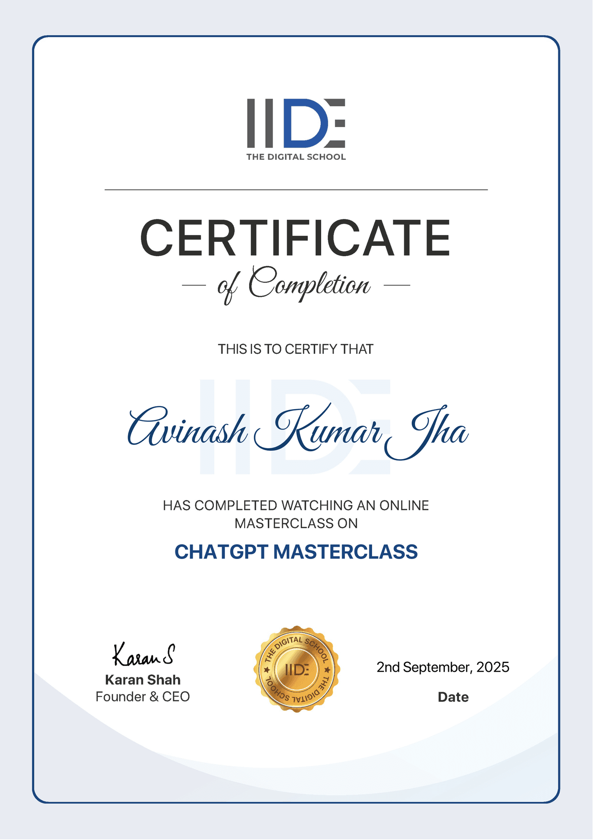 ChatGPT Masterclass