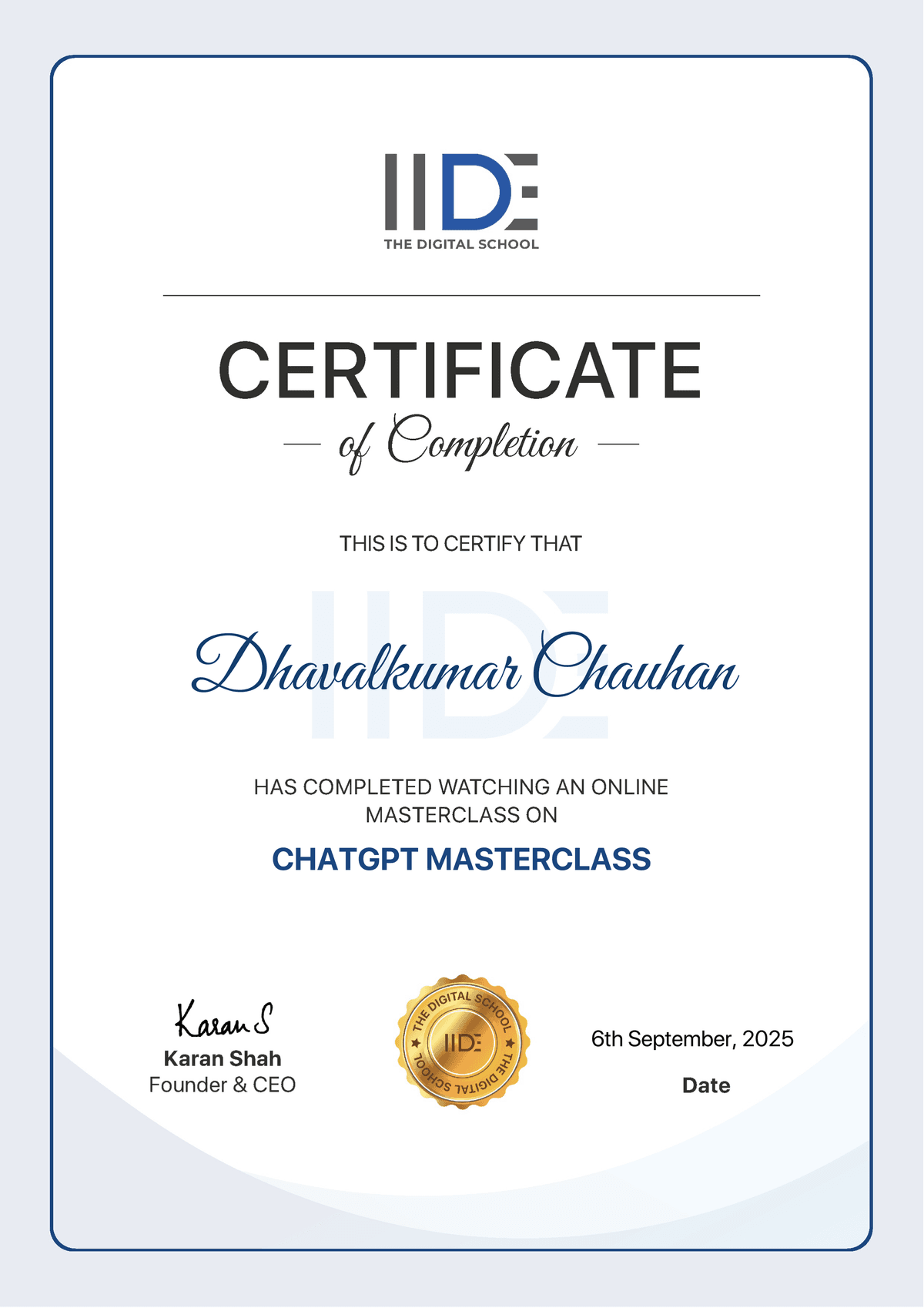 ChatGPT Masterclass