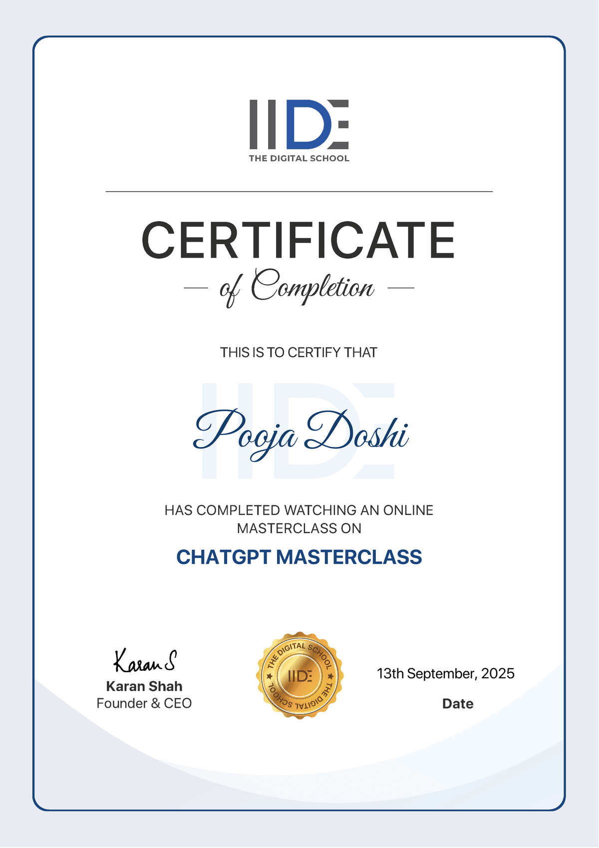 ChatGPT Masterclass