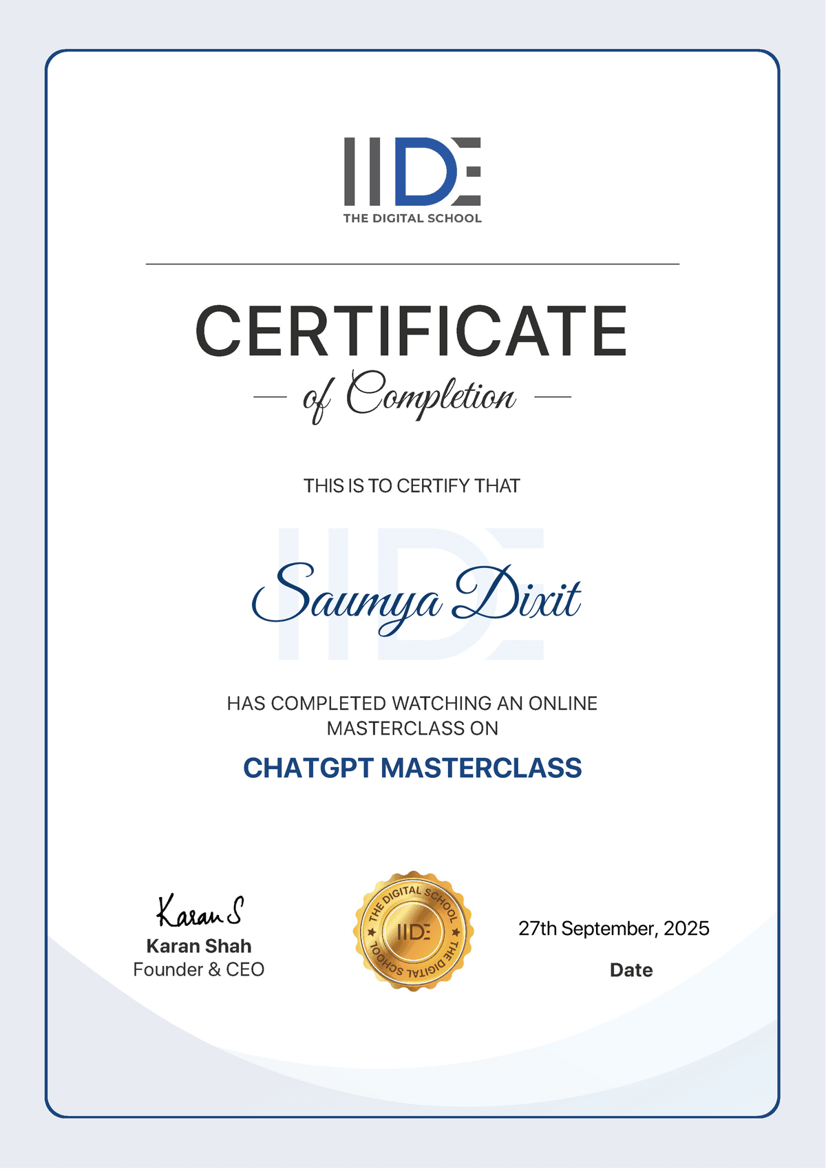 ChatGPT Masterclass
