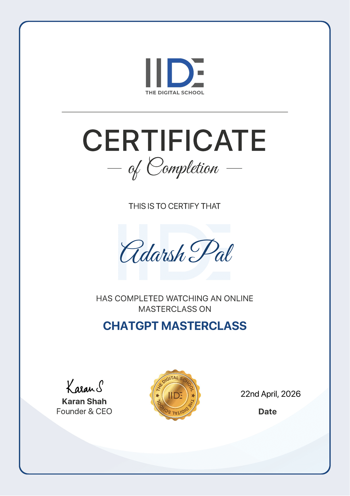 ChatGPT Masterclass