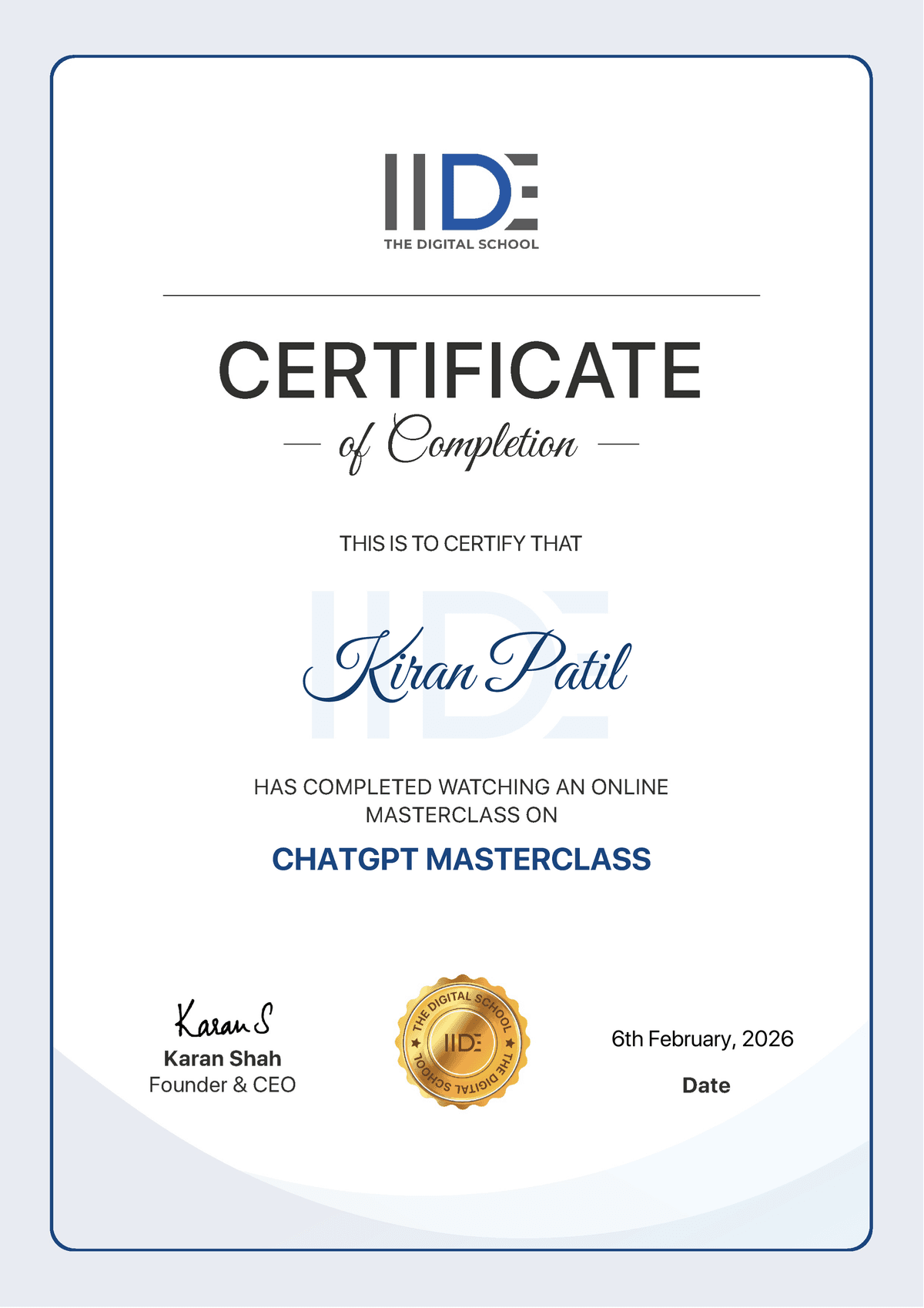 ChatGPT Masterclass