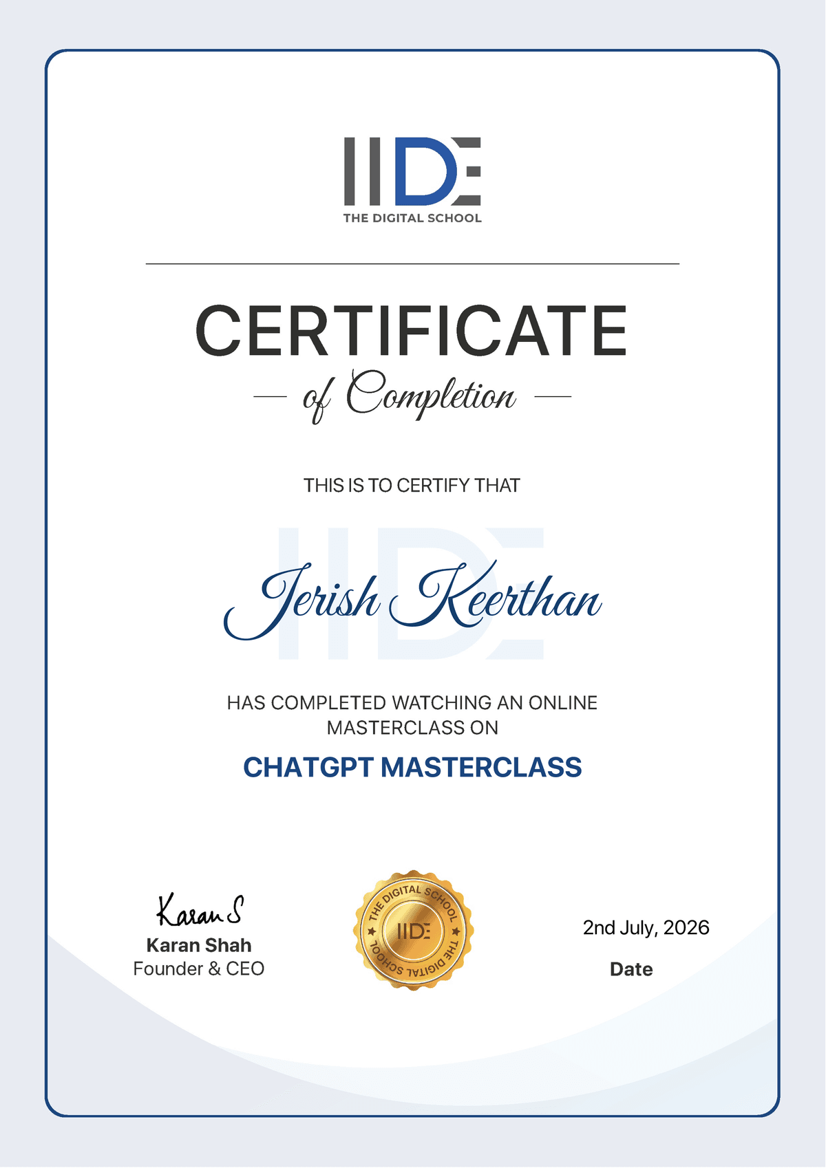 ChatGPT Masterclass