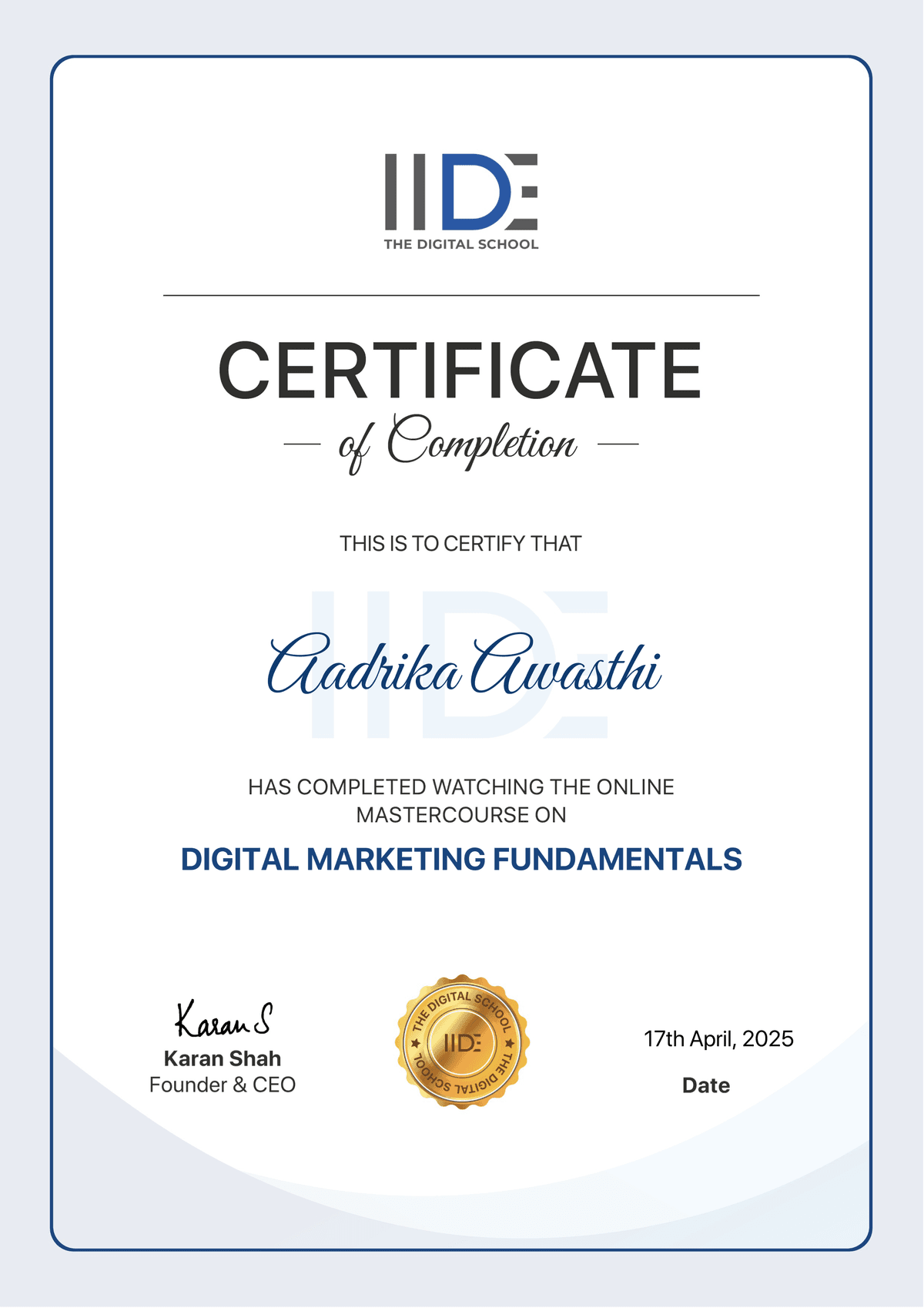 Digital Marketing Fundamentals