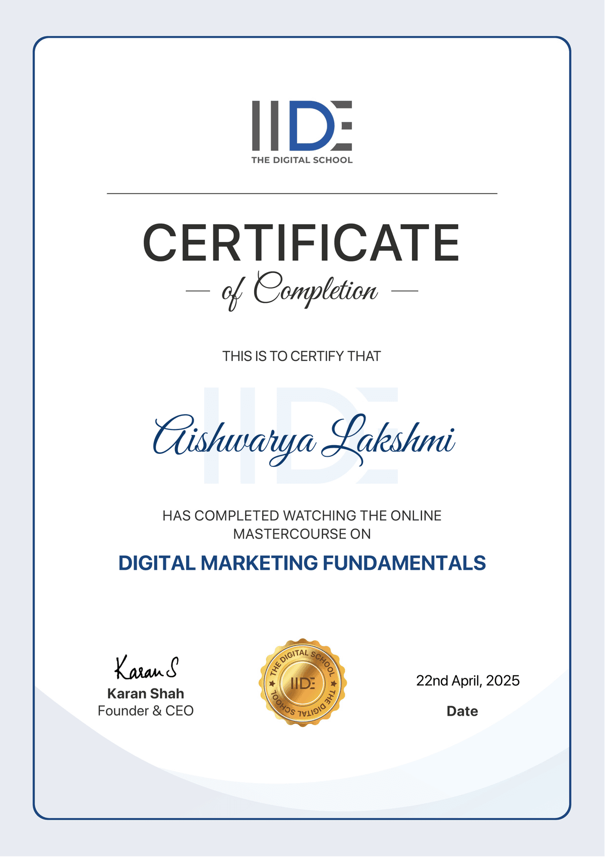 Digital Marketing Fundamentals