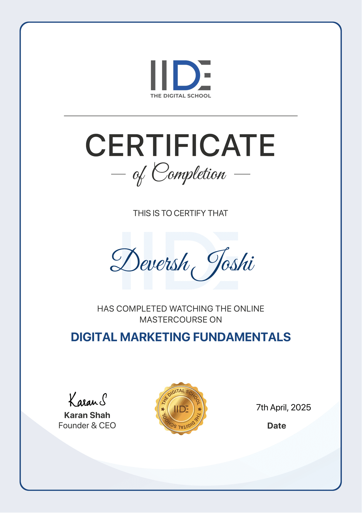 Digital Marketing Fundamentals