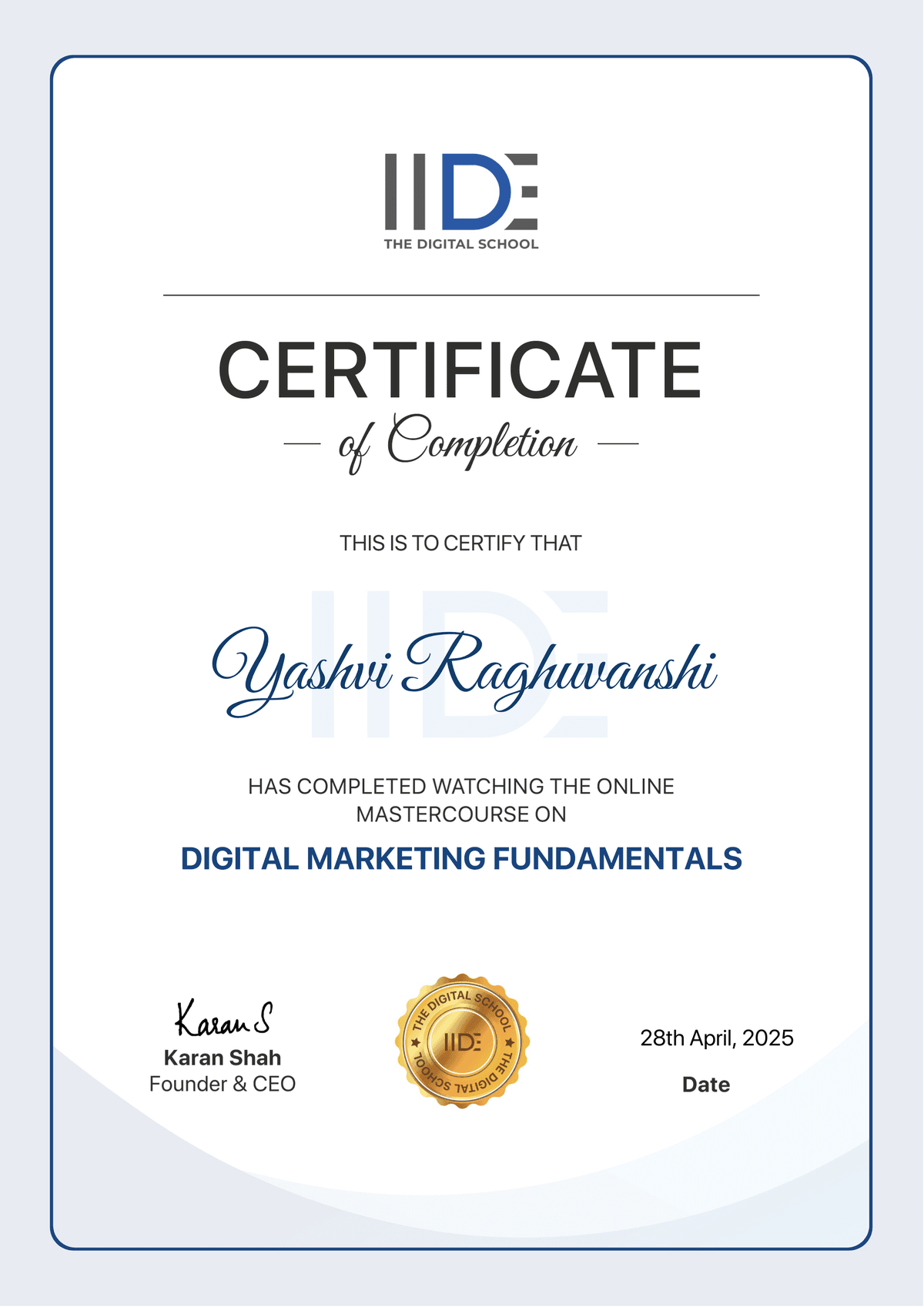 Digital Marketing Fundamentals