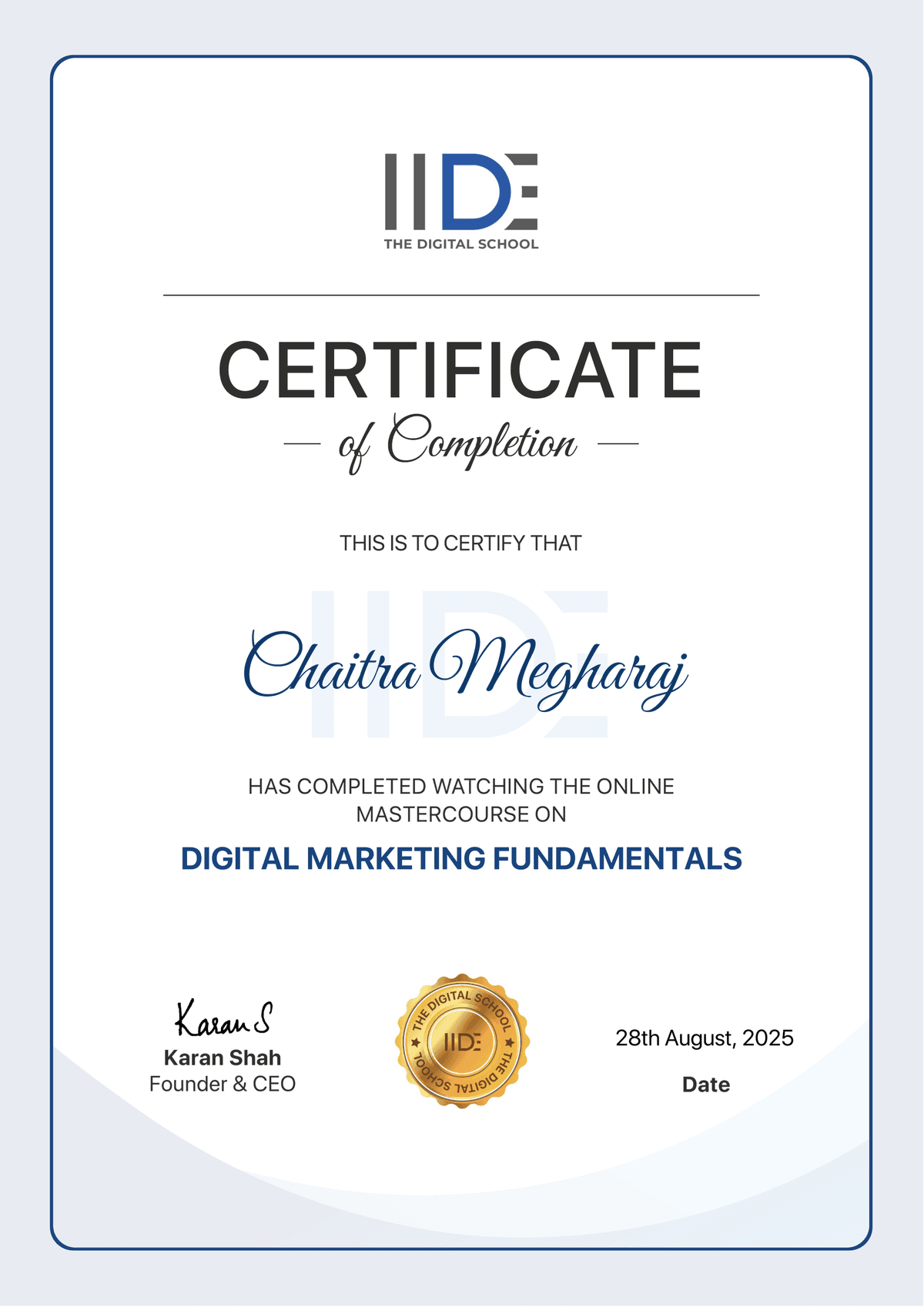 Digital Marketing Fundamentals