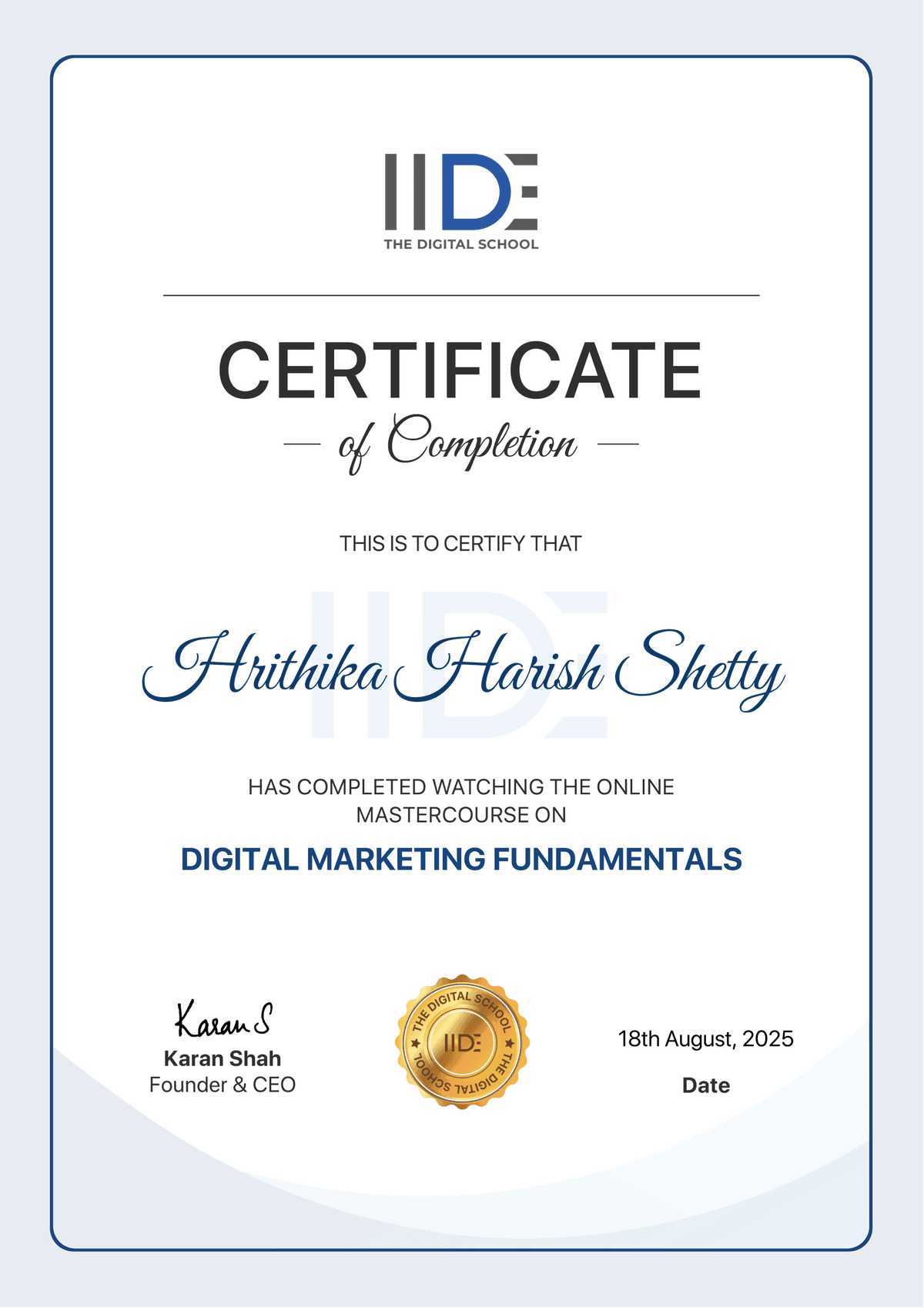 Digital Marketing Fundamentals