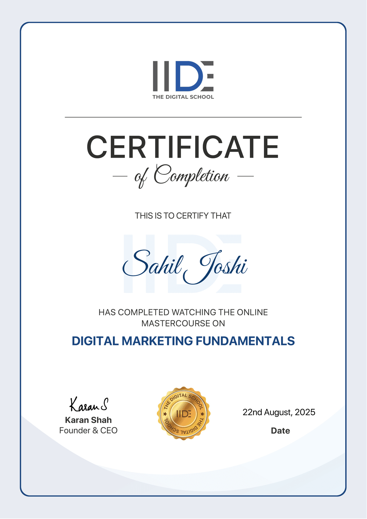 Digital Marketing Fundamentals