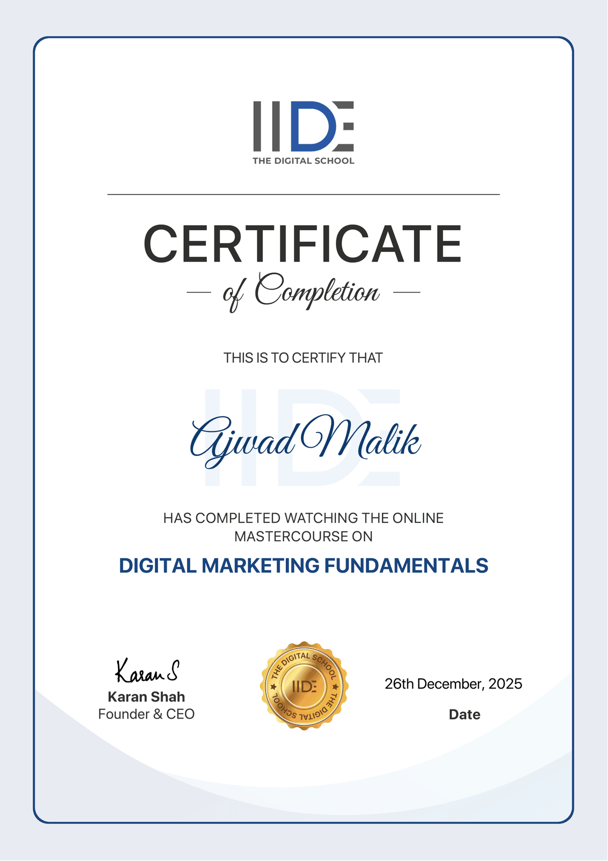 Digital Marketing Fundamentals