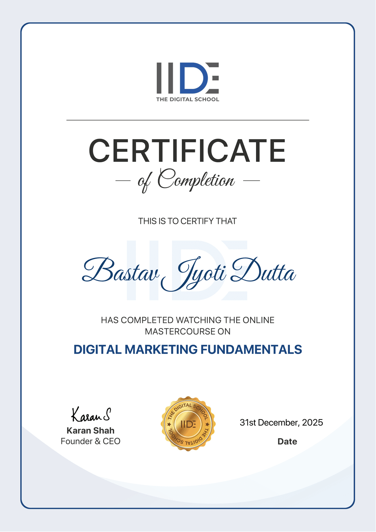Digital Marketing Fundamentals