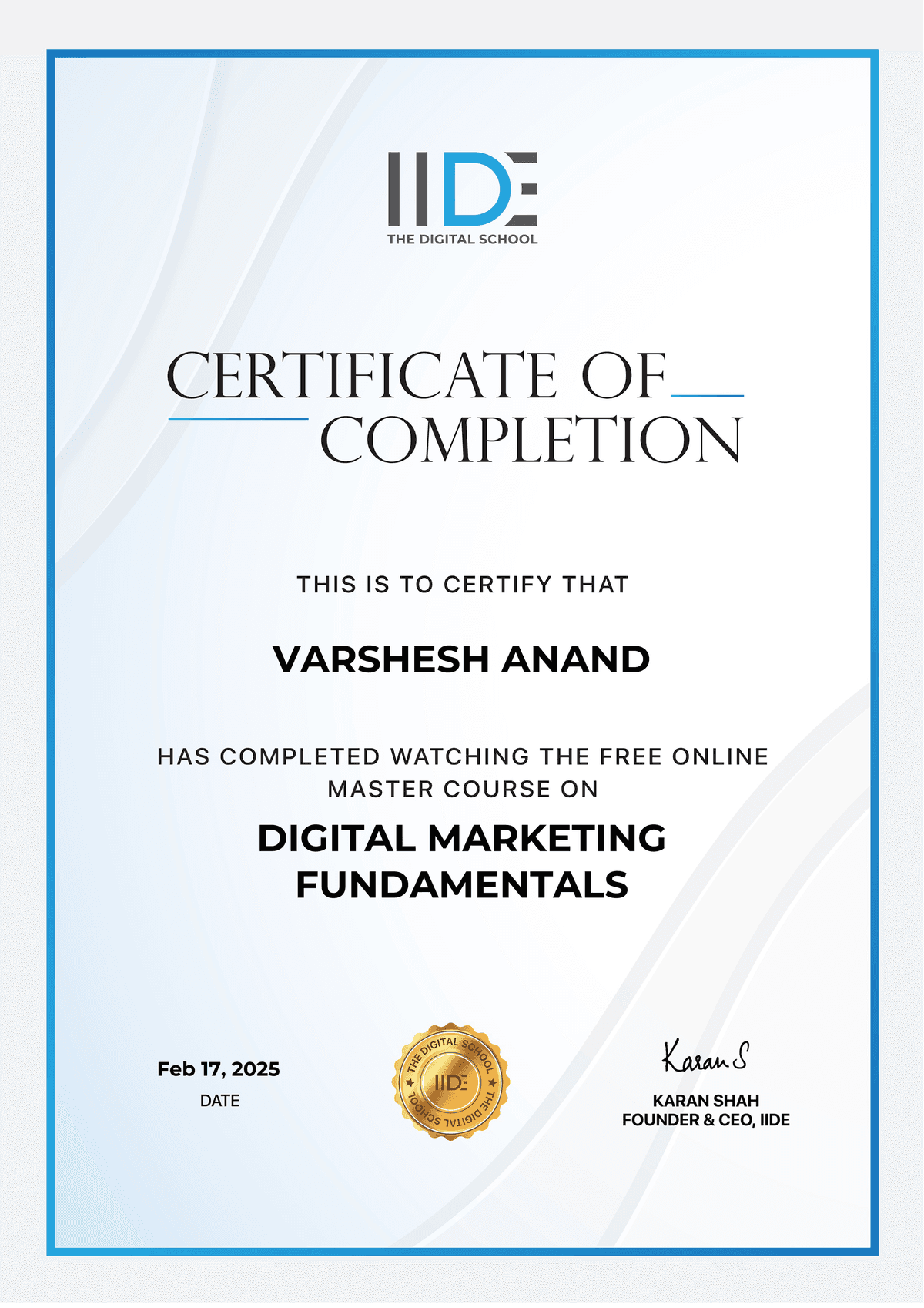 Digital Marketing Fundamentals