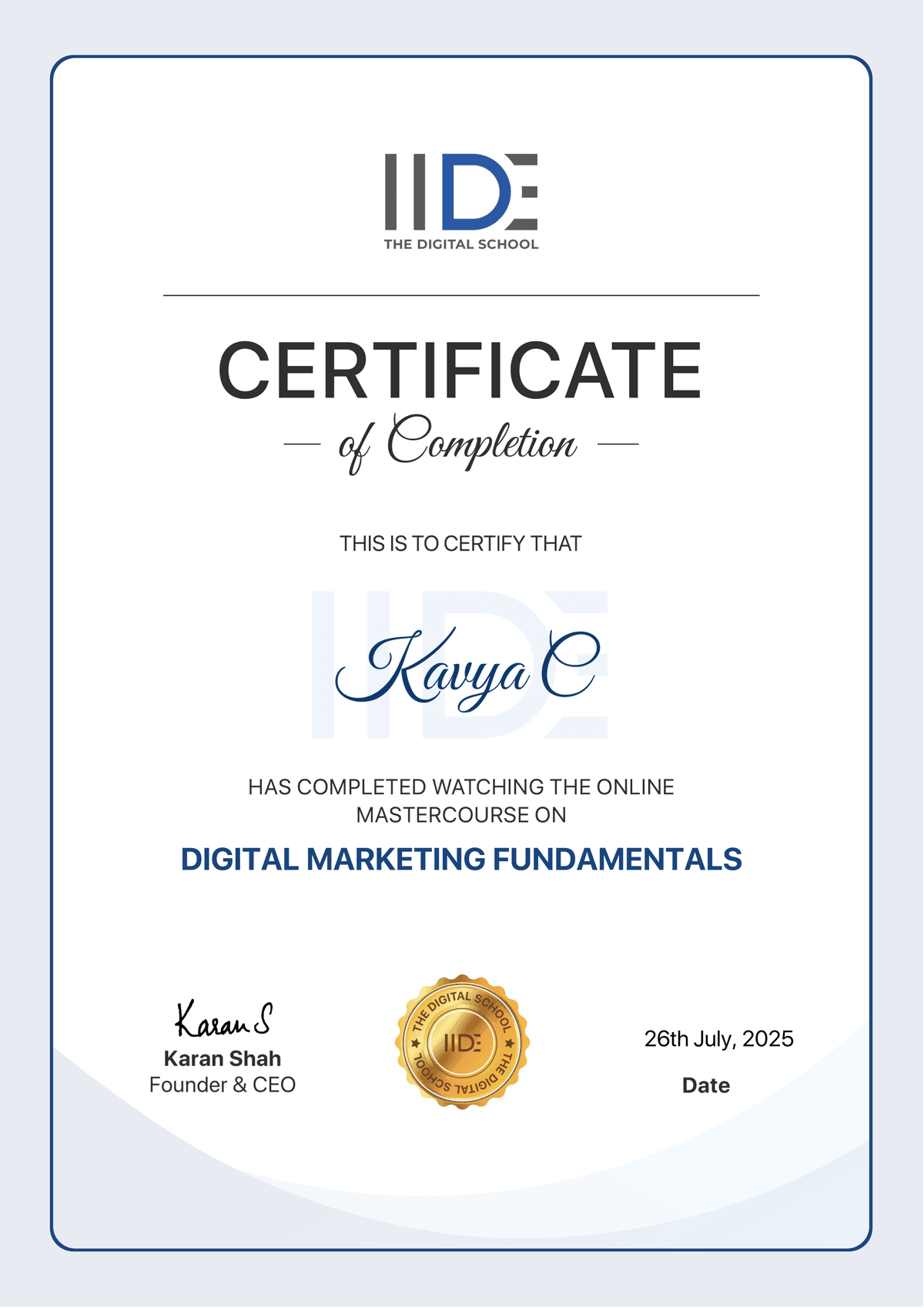 Digital Marketing Fundamentals