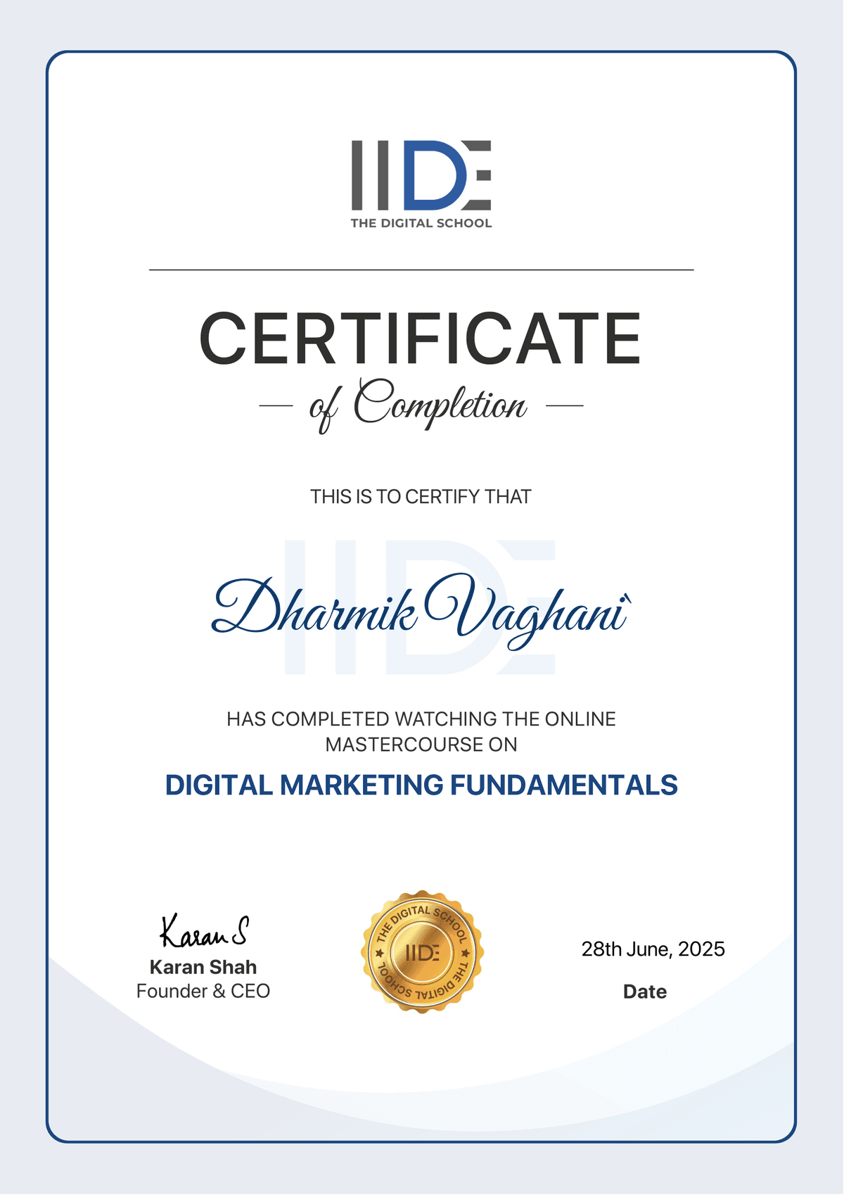 Digital Marketing Fundamentals