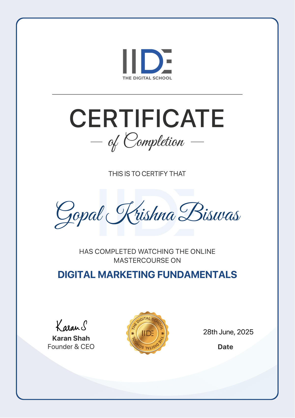 Digital Marketing Fundamentals