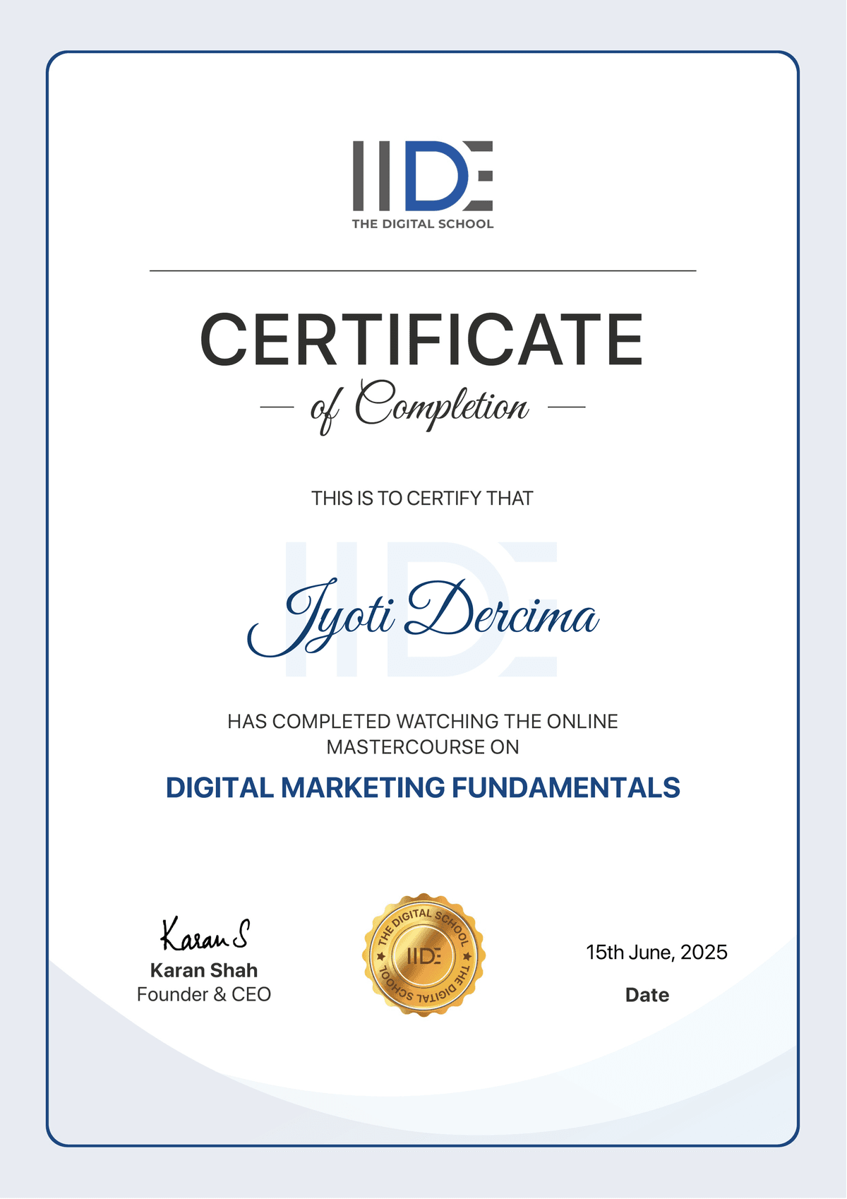 Digital Marketing Fundamentals