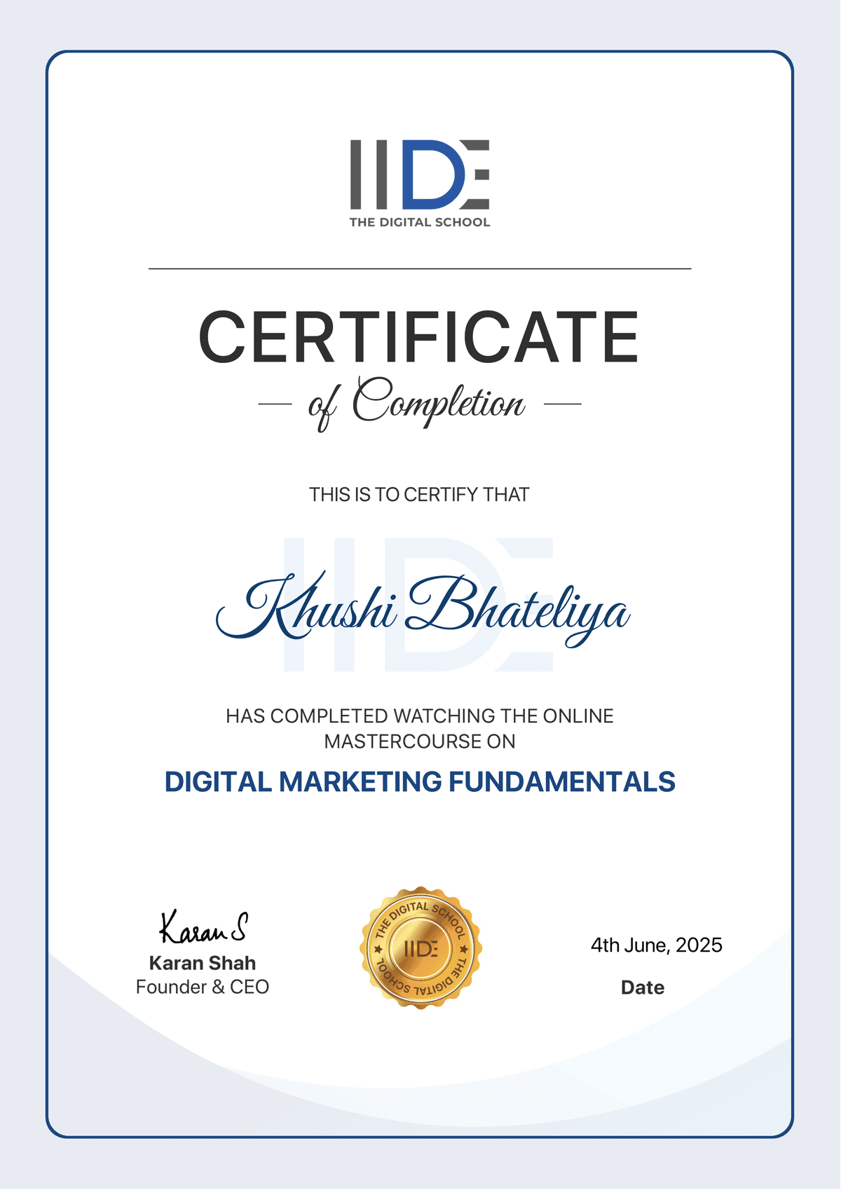 Digital Marketing Fundamentals
