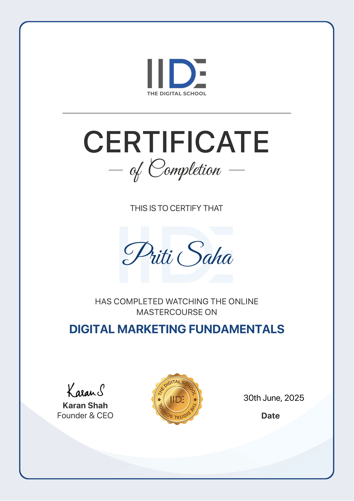 Digital Marketing Fundamentals