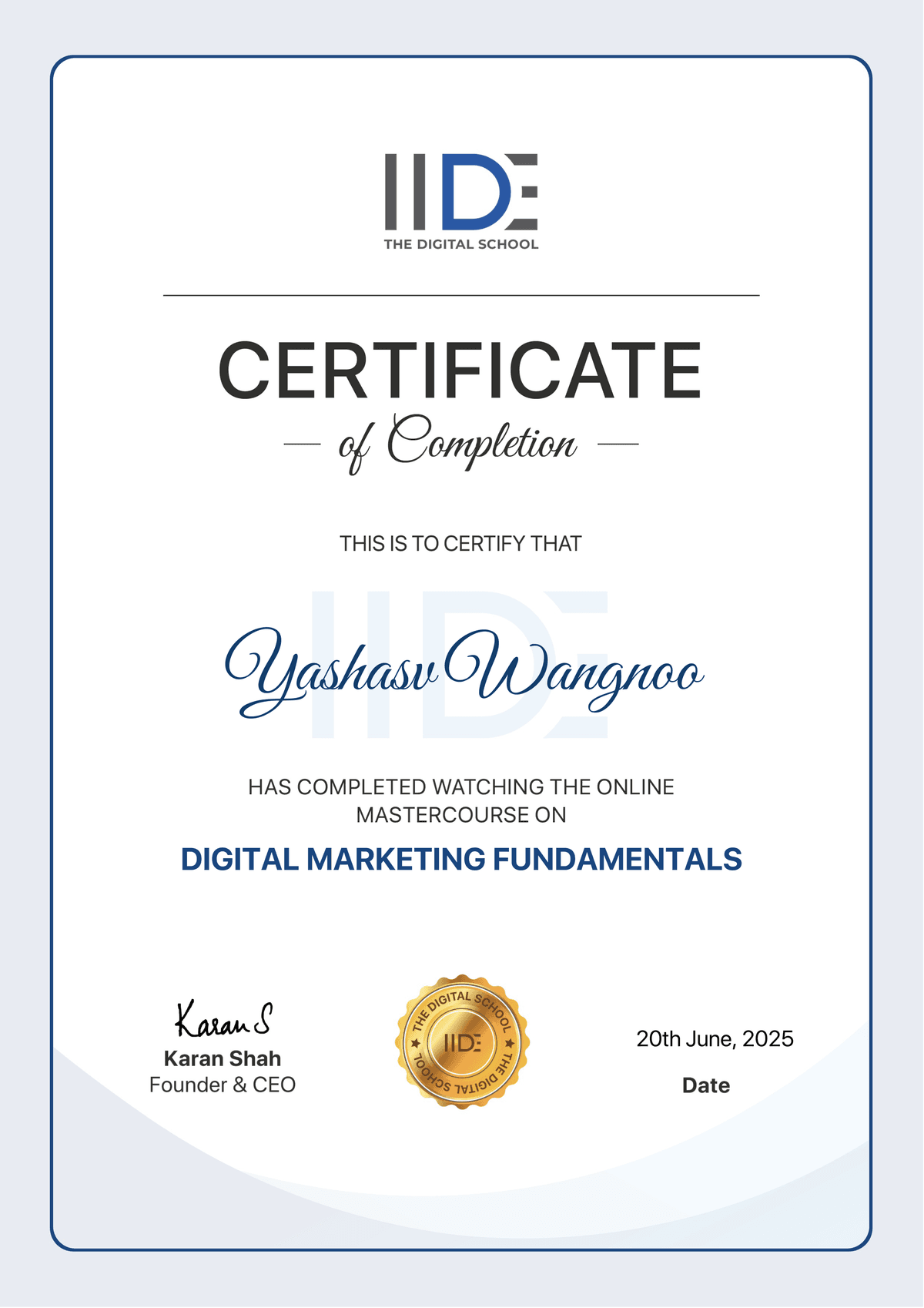 Digital Marketing Fundamentals