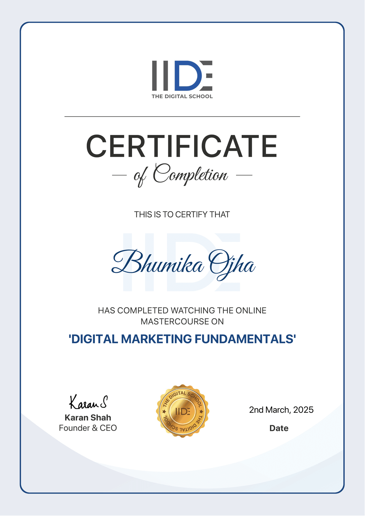 Digital Marketing Fundamentals