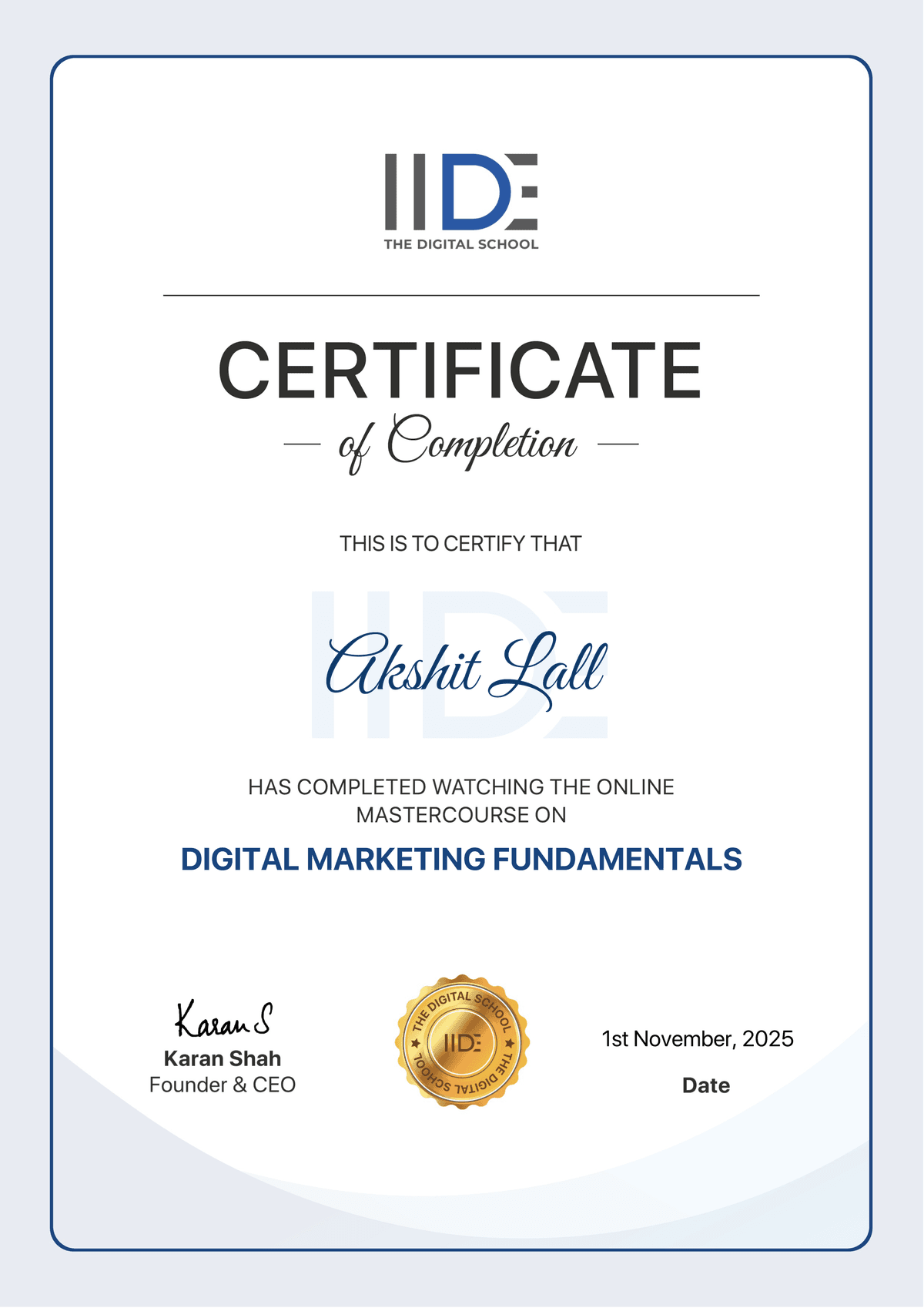 Digital Marketing Fundamentals