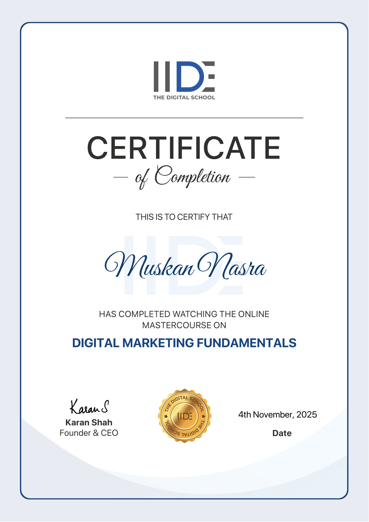 Digital Marketing Fundamentals