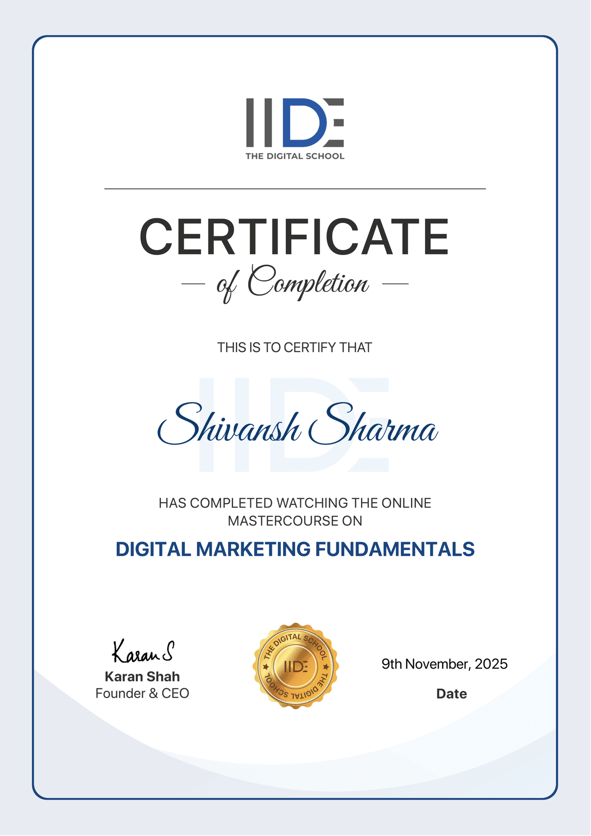 Digital Marketing Fundamentals