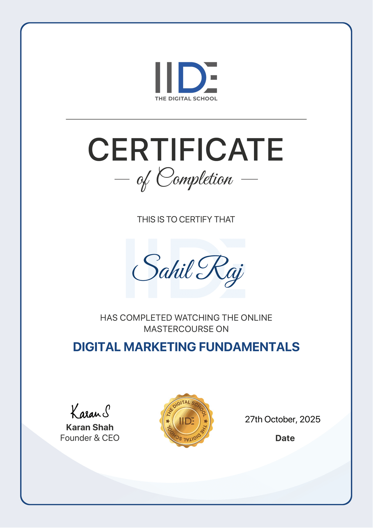 Digital Marketing Fundamentals