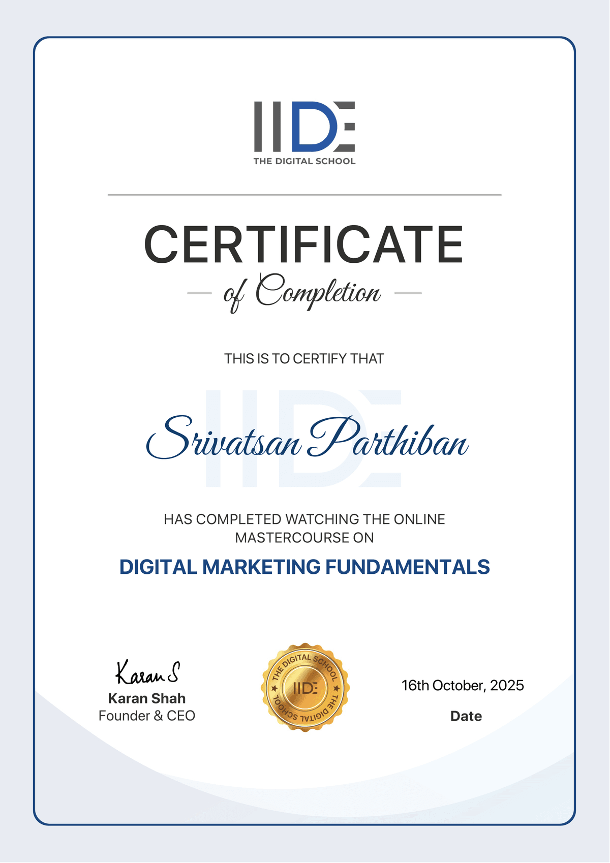 Digital Marketing Fundamentals