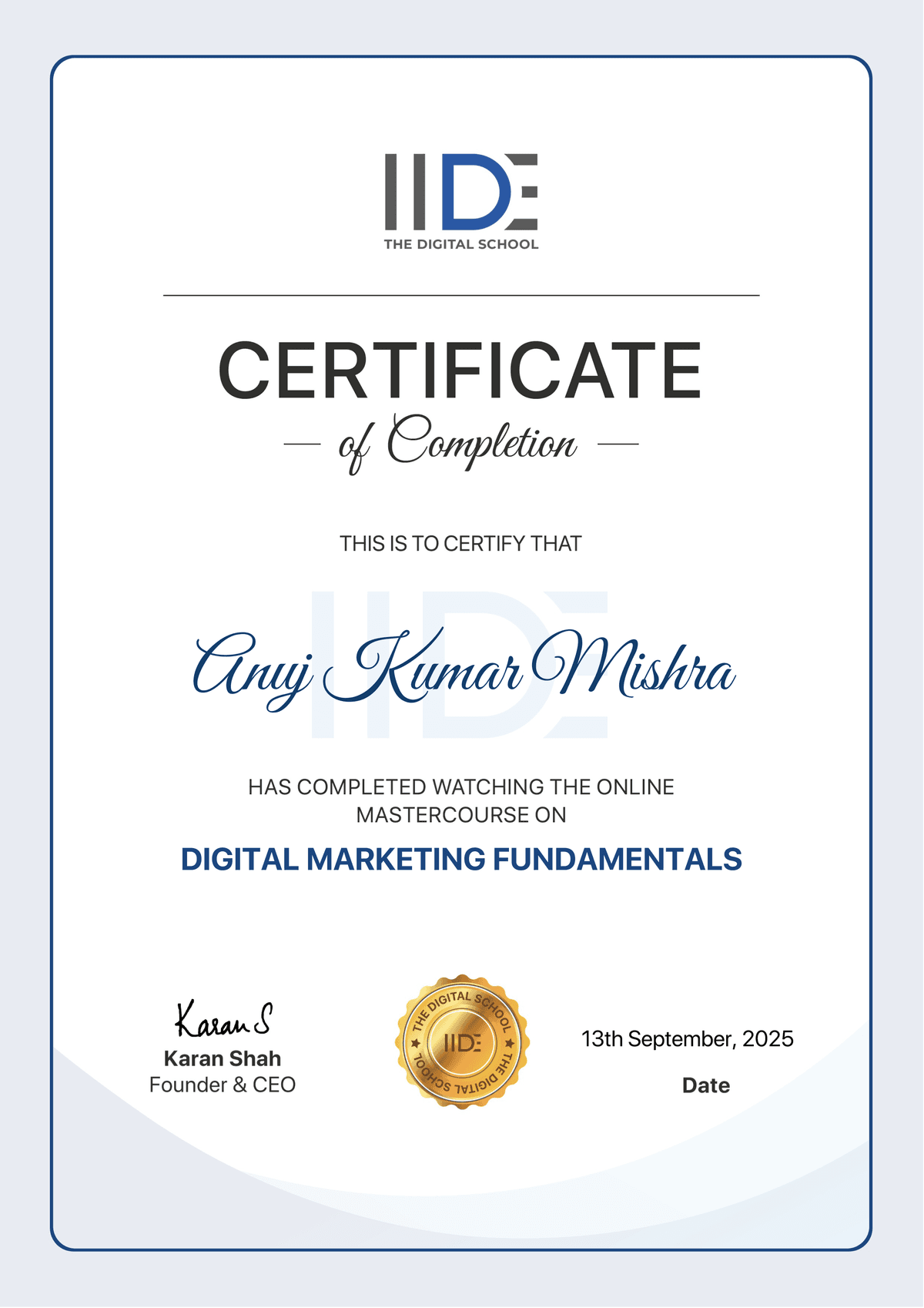 Digital Marketing Fundamentals