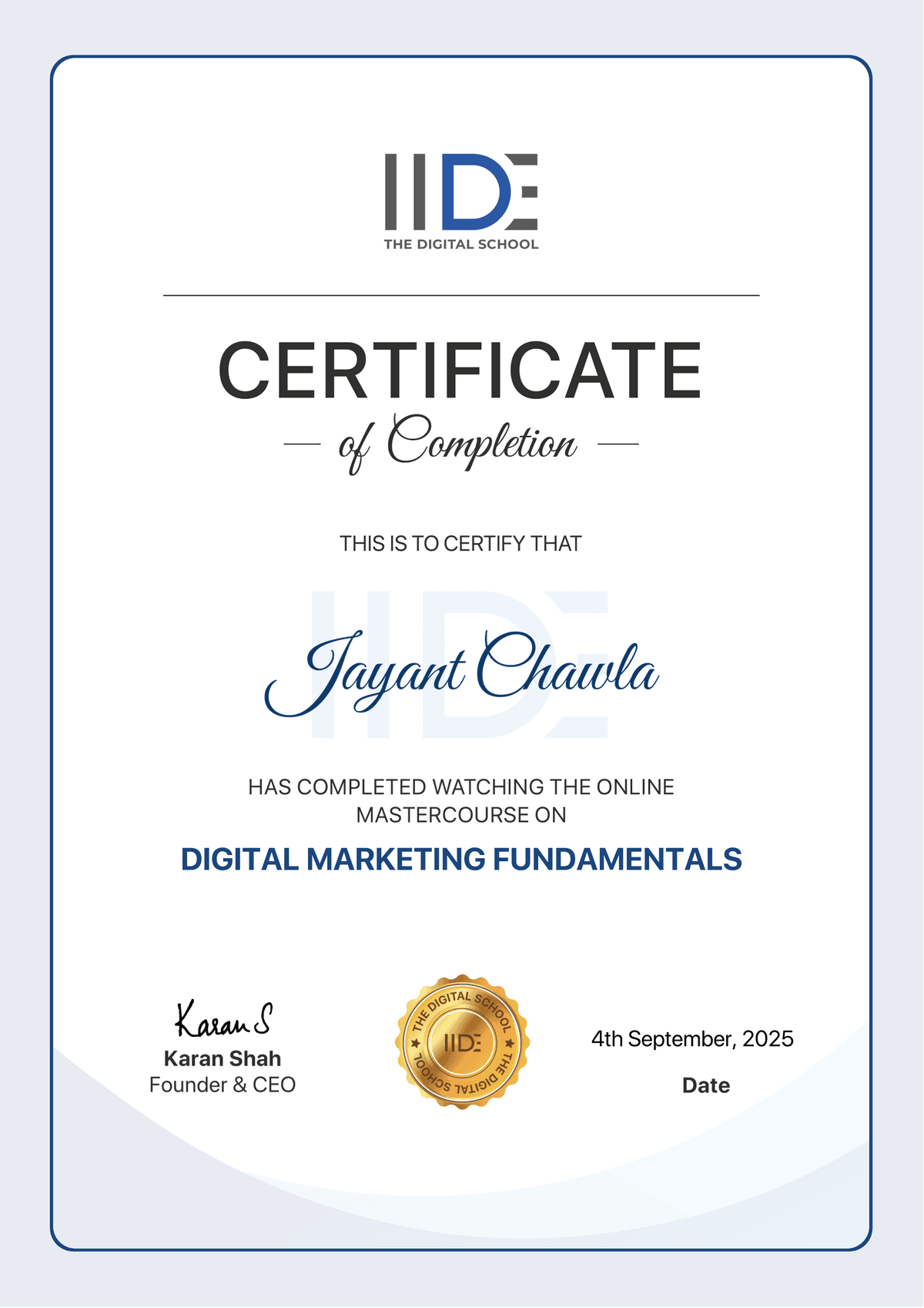 Digital Marketing Fundamentals