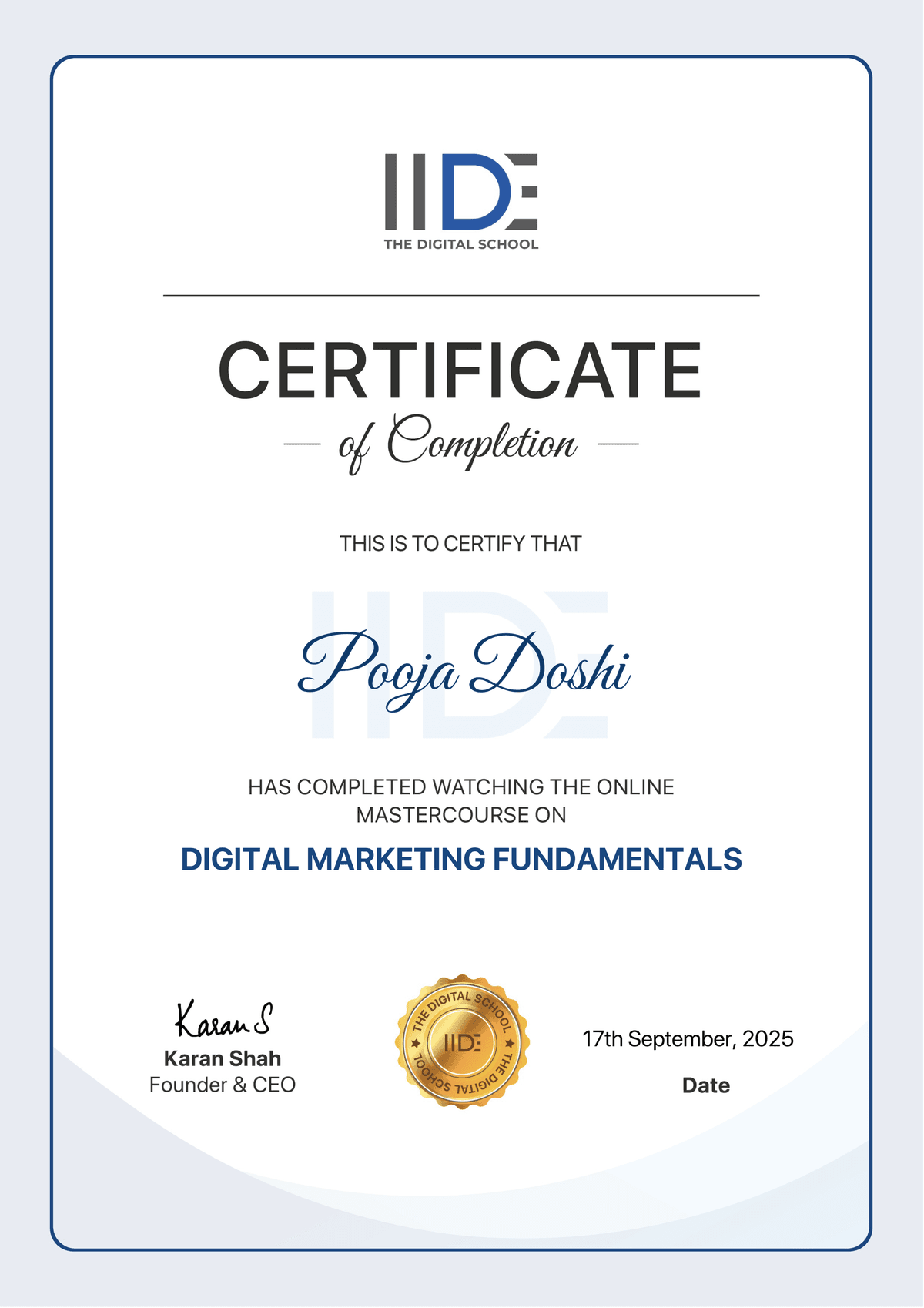 Digital Marketing Fundamentals