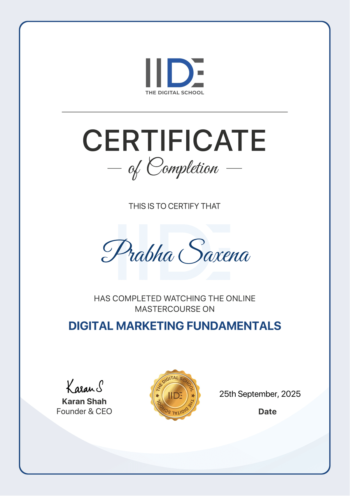 Digital Marketing Fundamentals