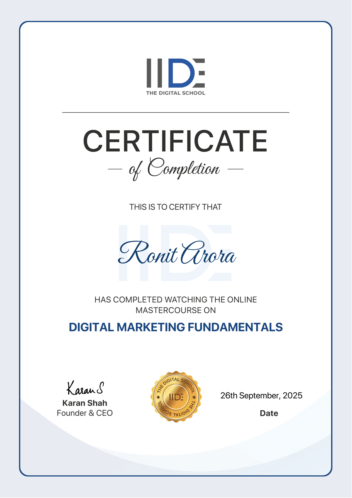 Digital Marketing Fundamentals