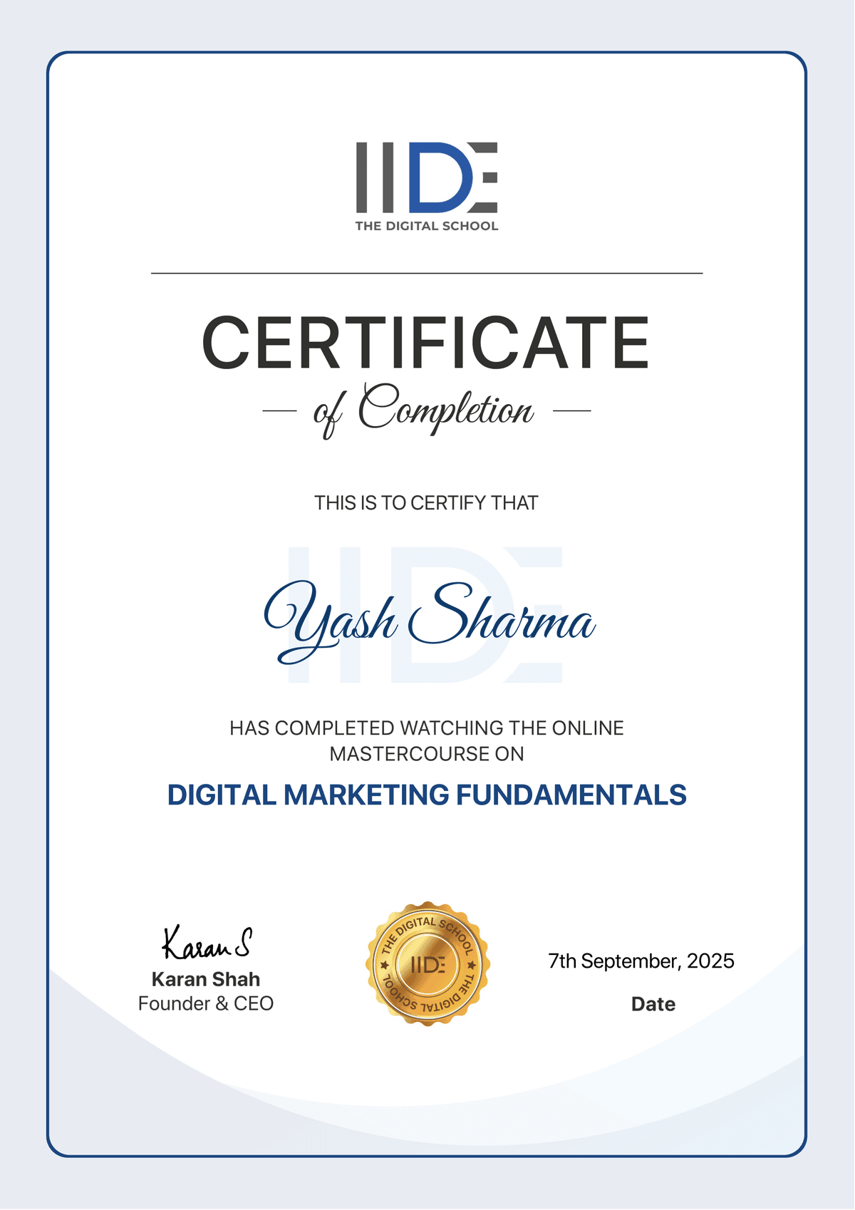 Digital Marketing Fundamentals