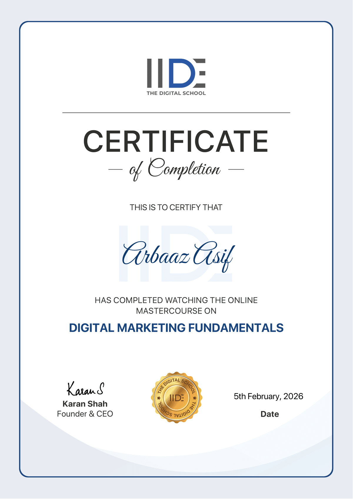 Digital Marketing Fundamentals