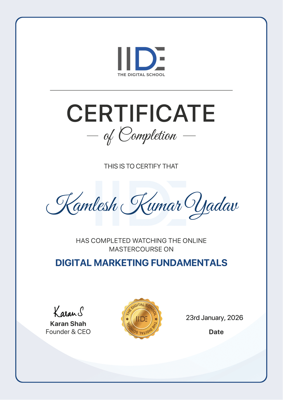 Digital Marketing Fundamentals