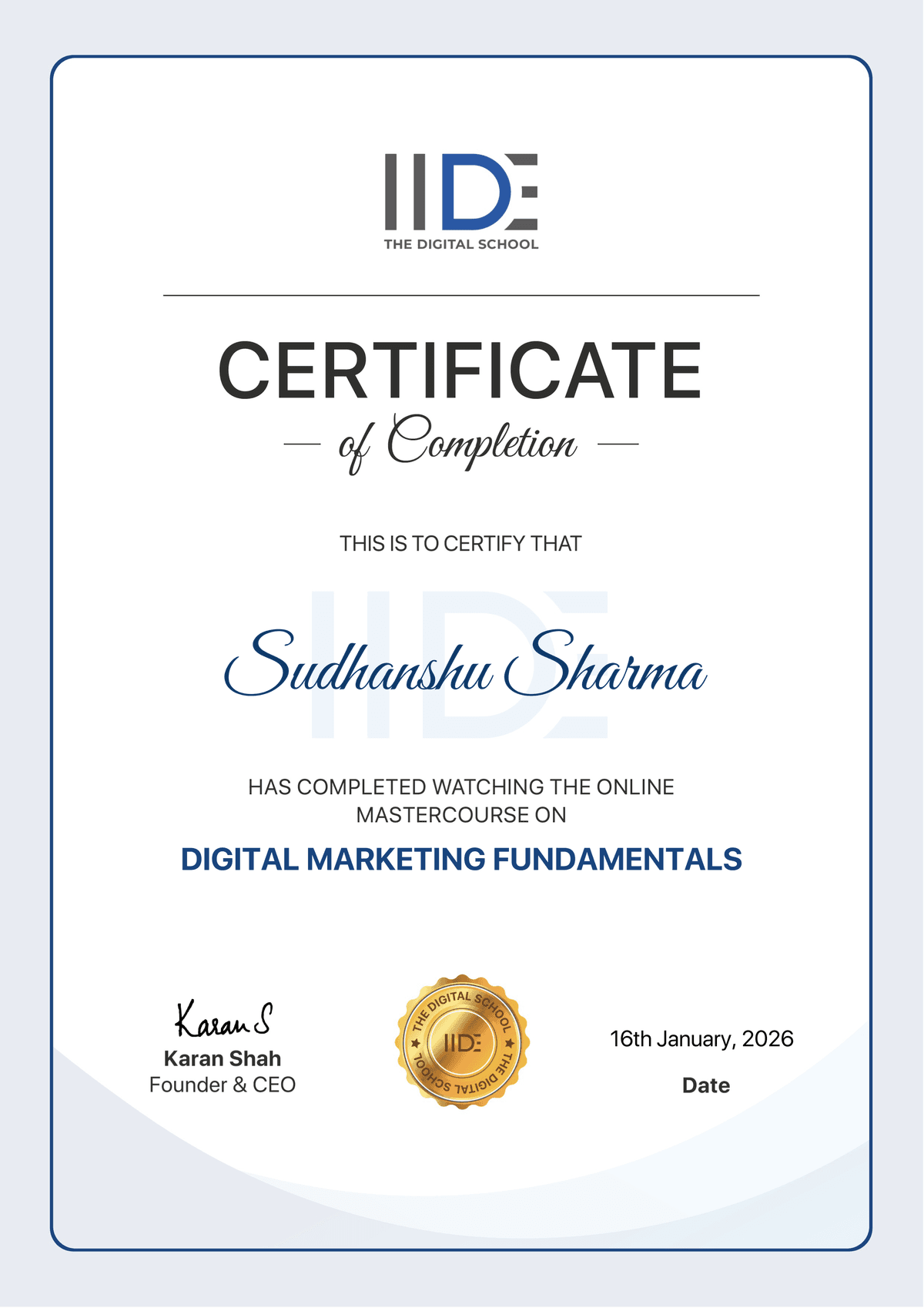 Digital Marketing Fundamentals