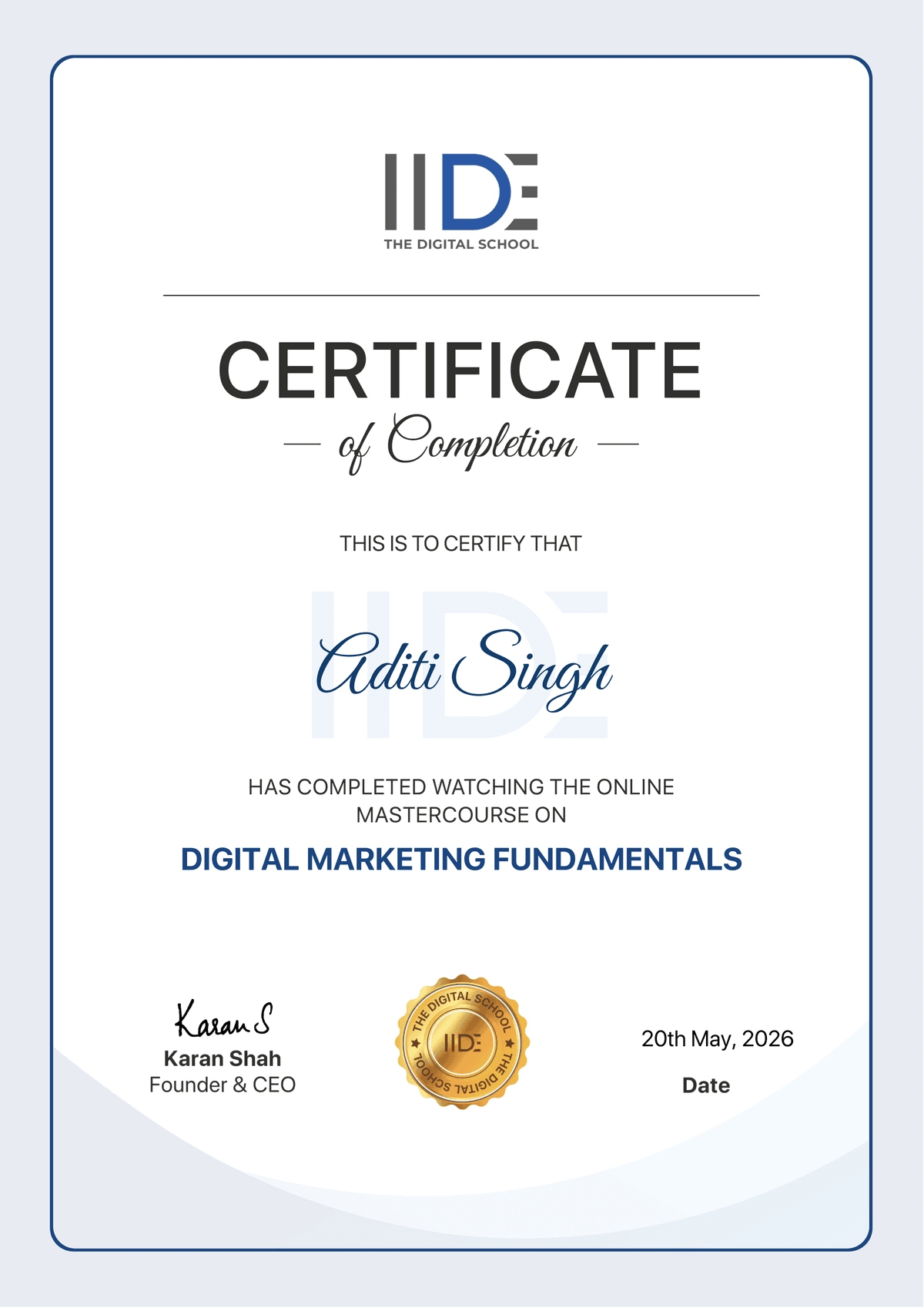 Digital Marketing Fundamentals