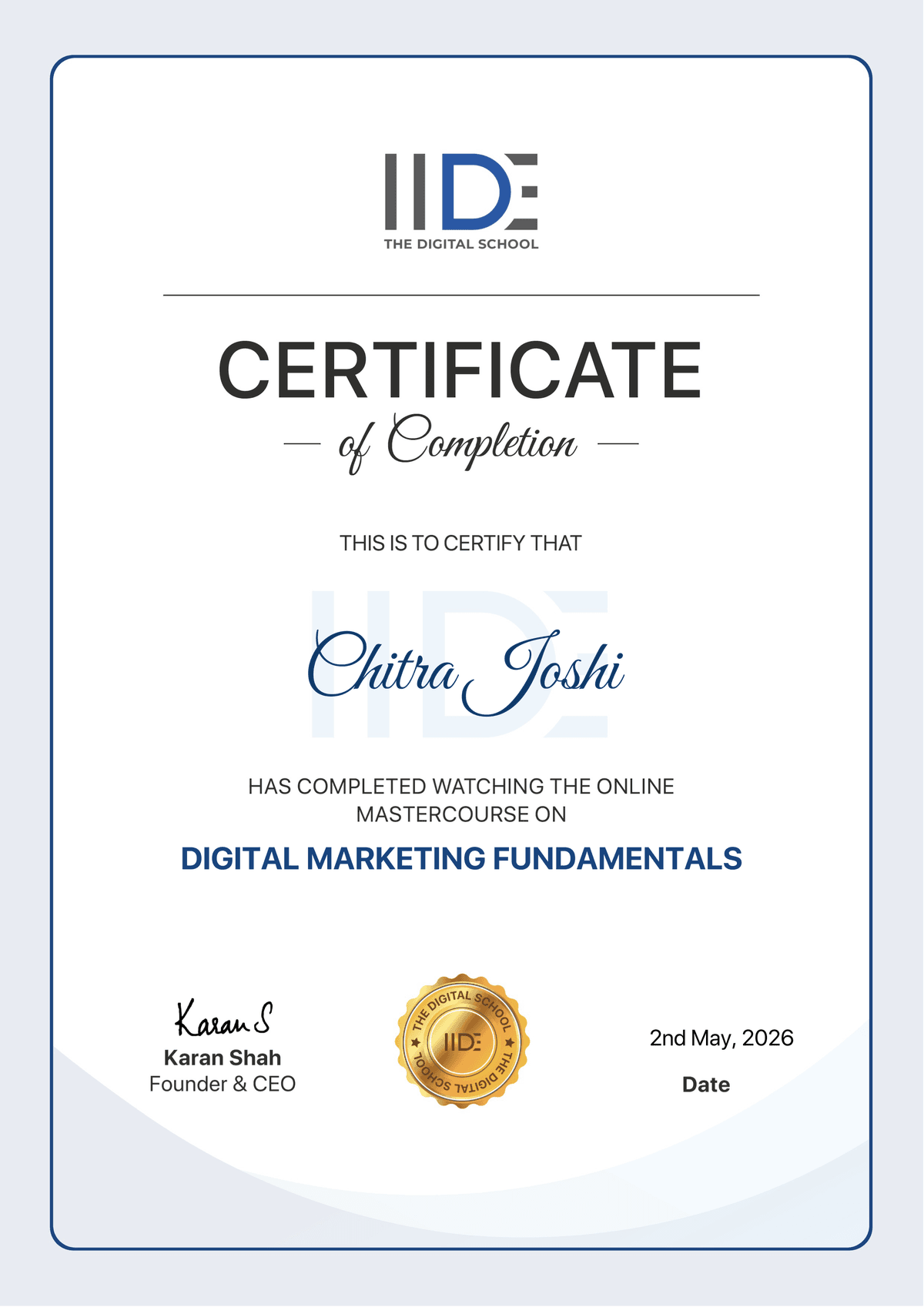 Digital Marketing Fundamentals
