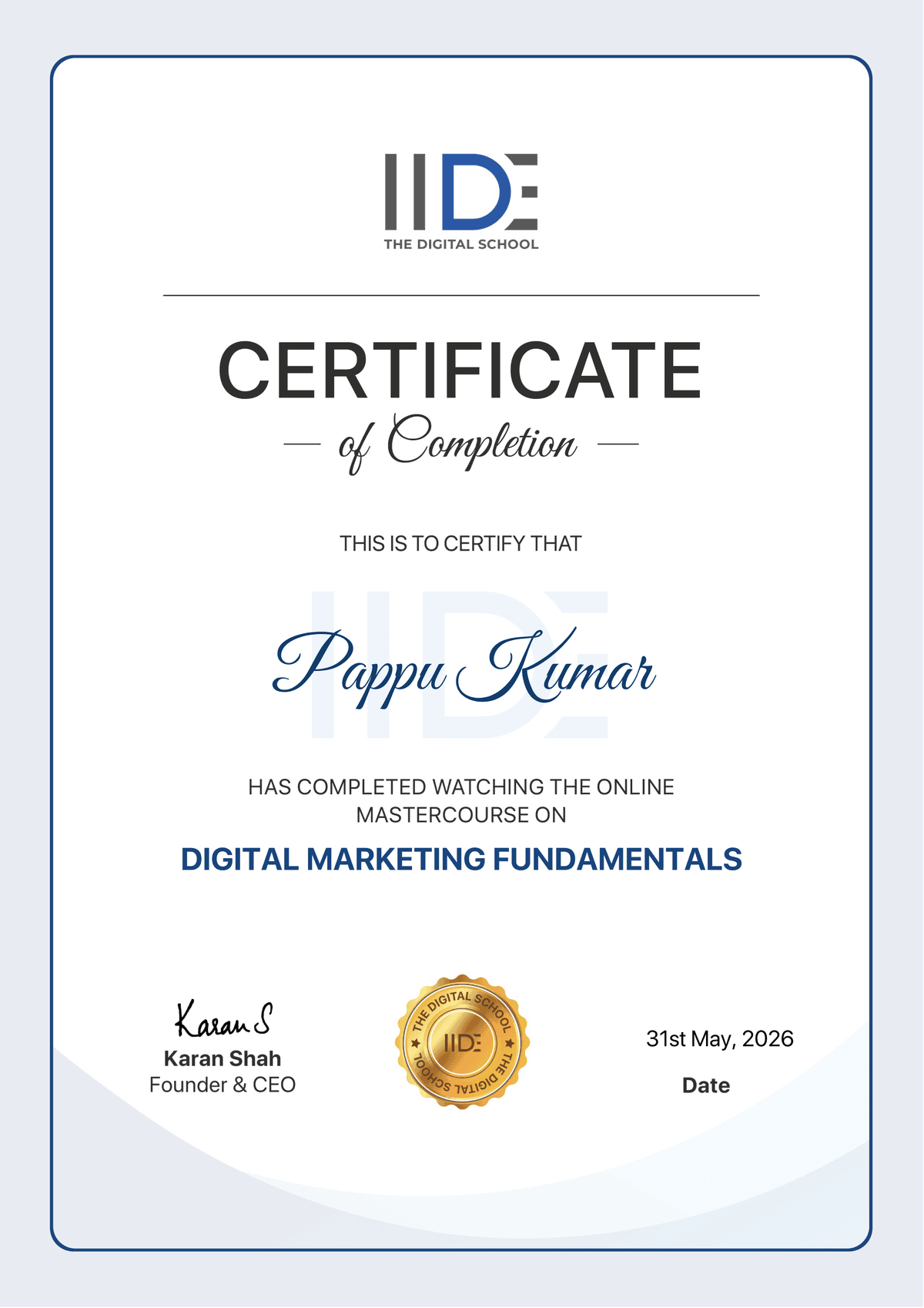 Digital Marketing Fundamentals